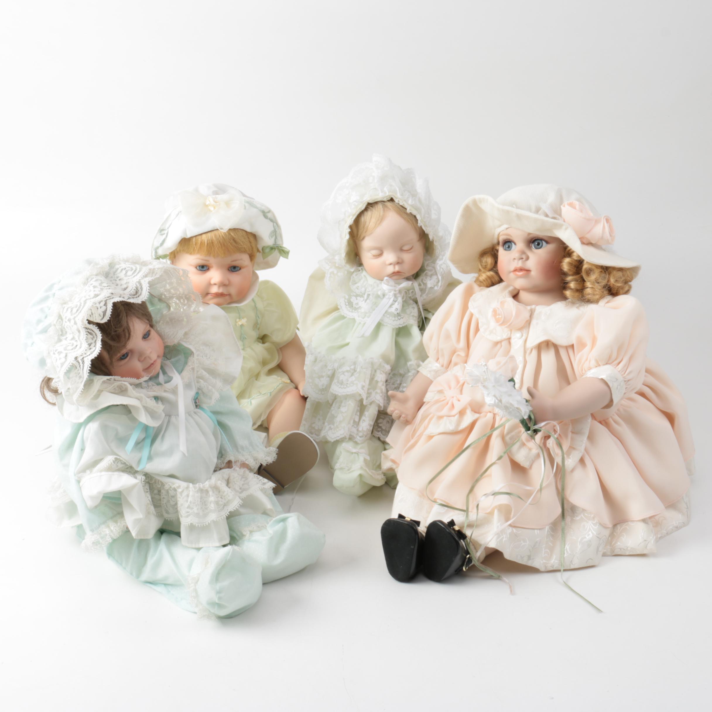 Vintage Porcelain Dolls