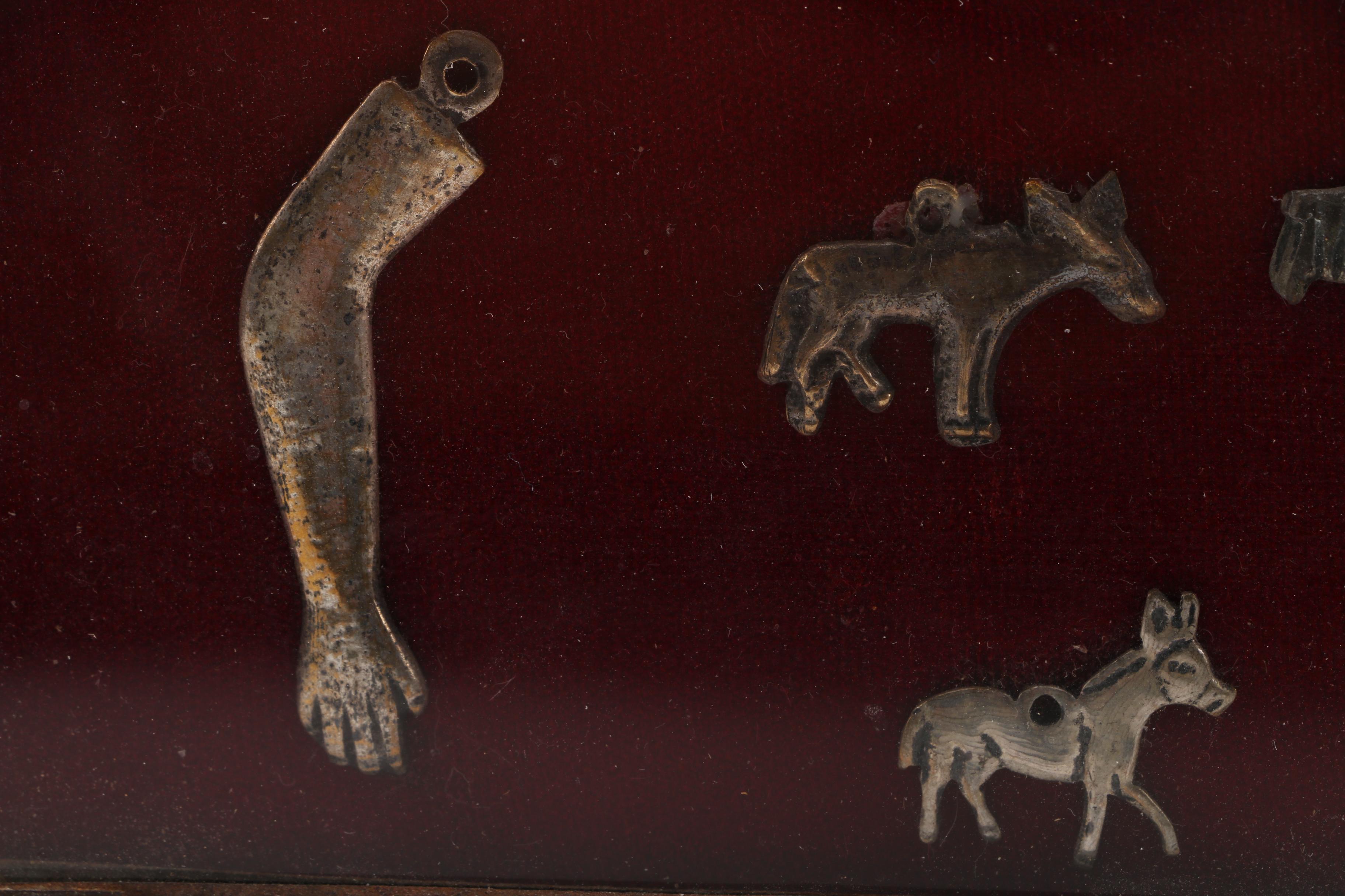 Milagros in Copper Frame