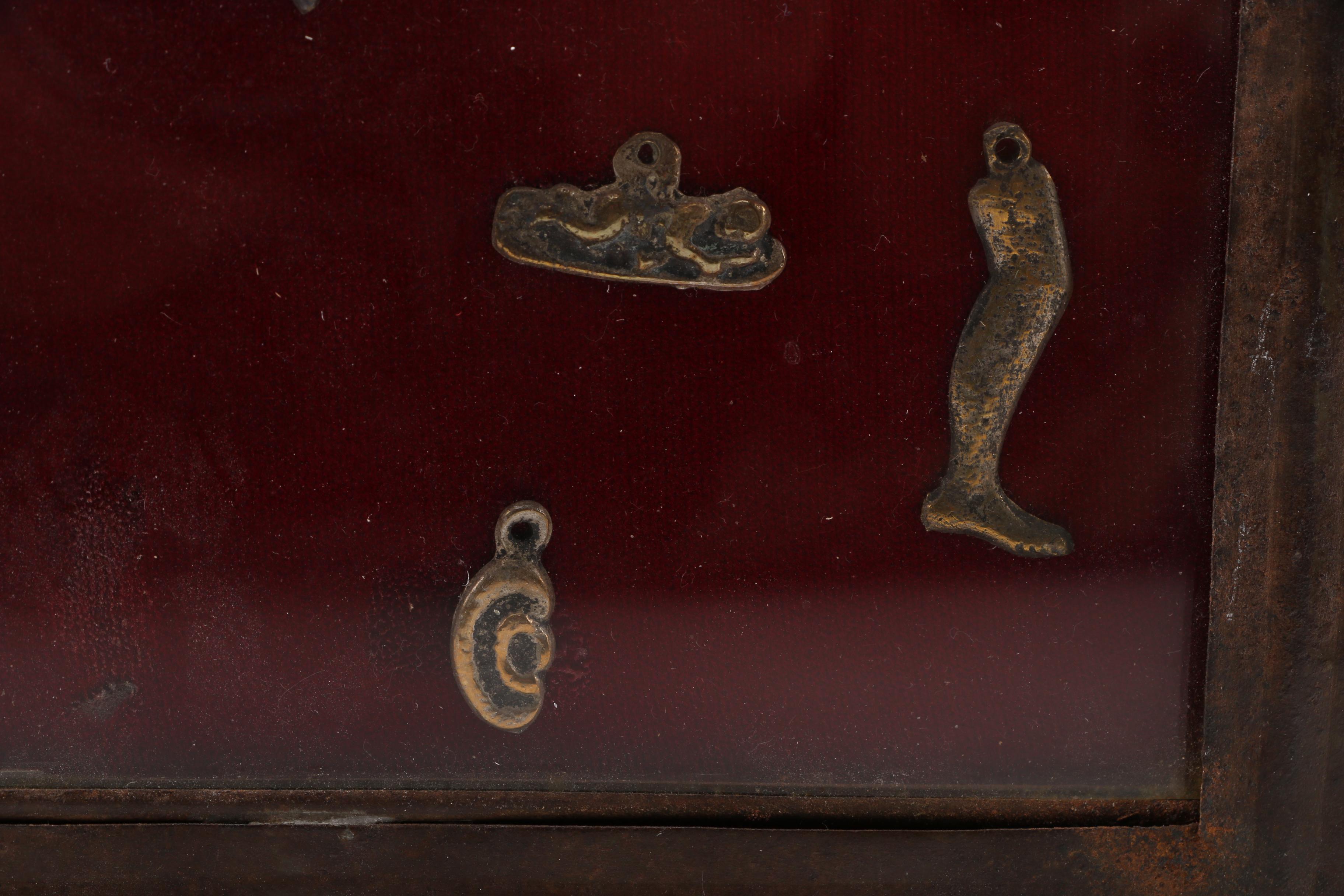 Milagros in Copper Frame