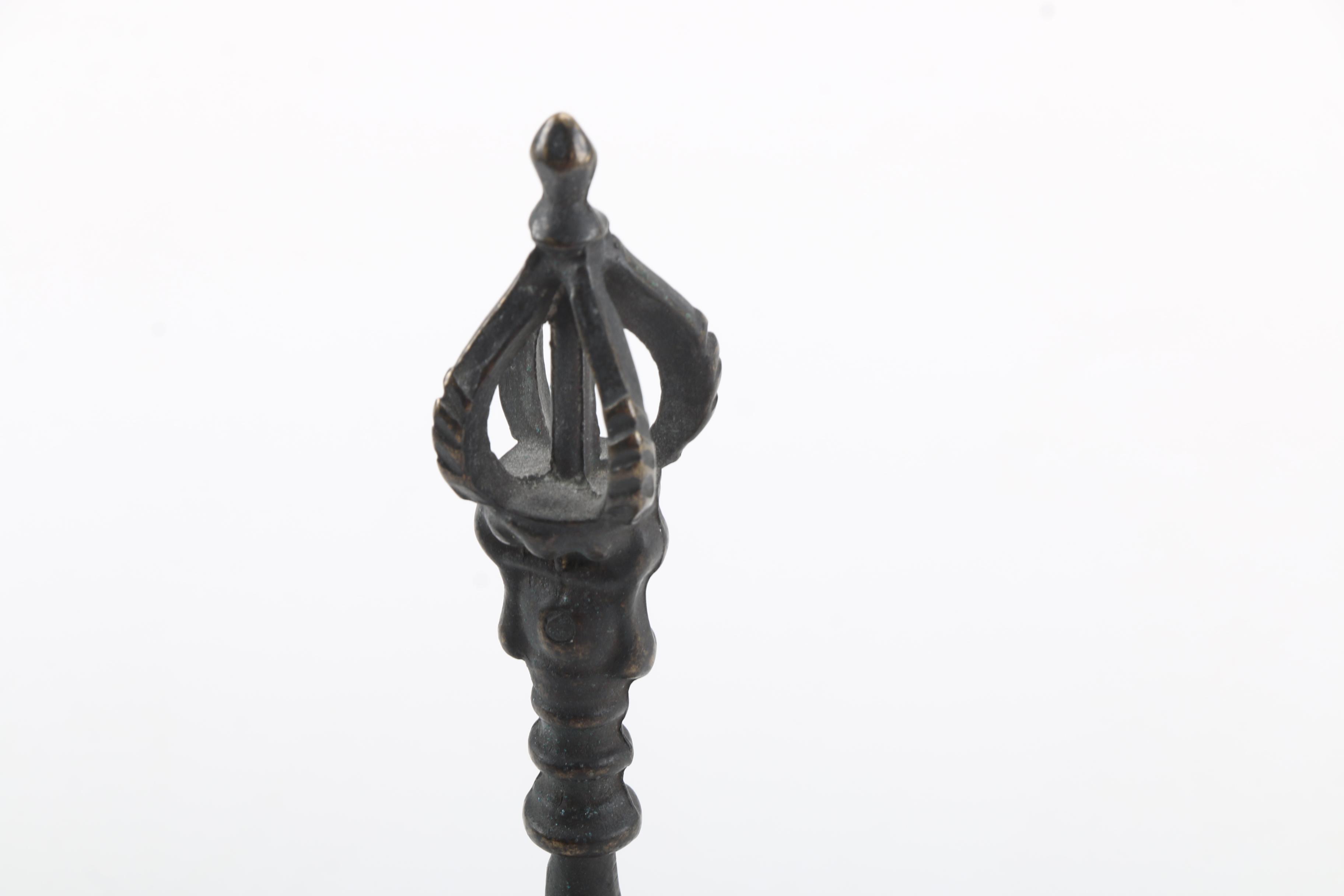 Brass hand Bell with Wooden Stand