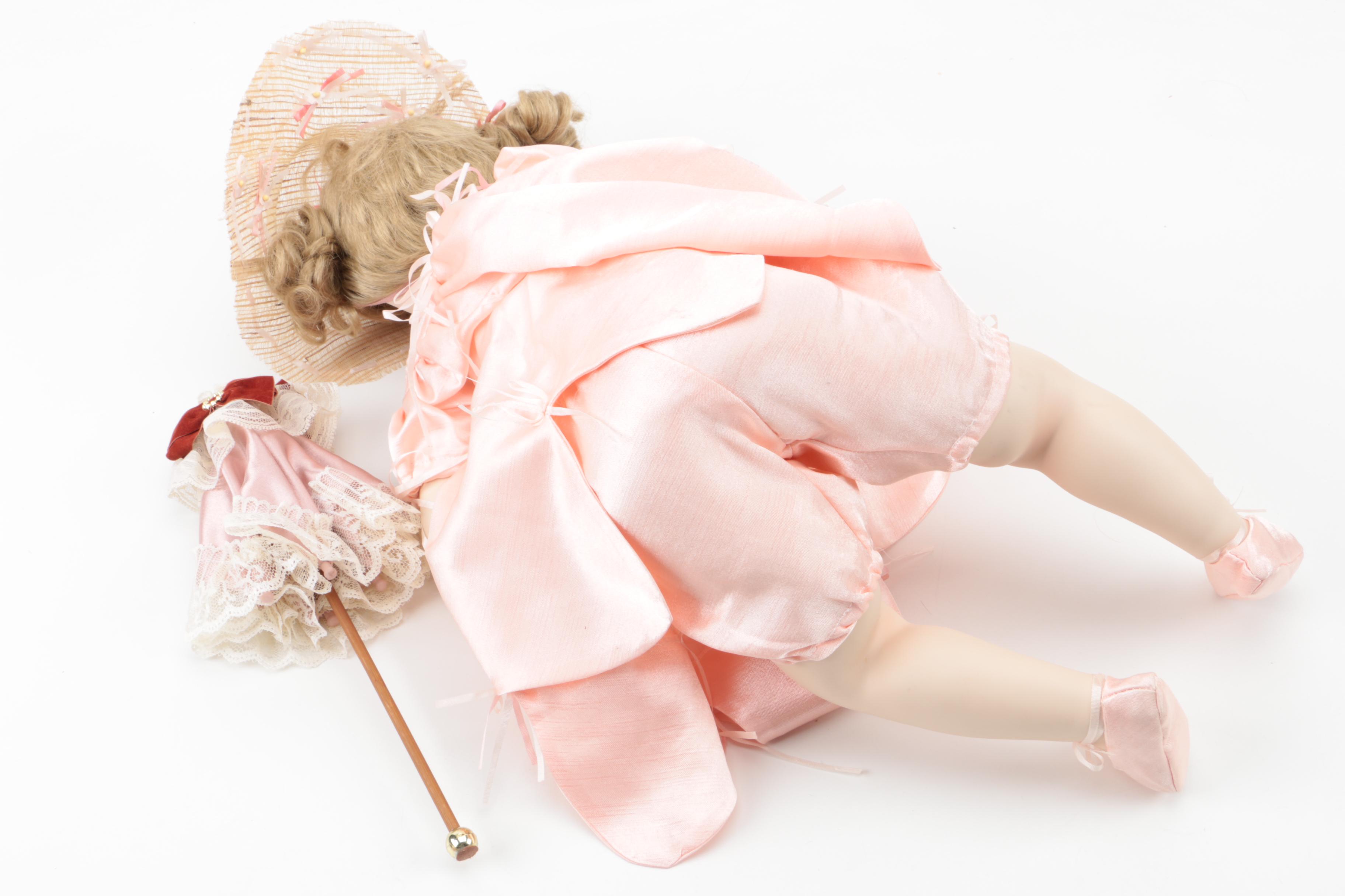 Vintage Porcelain Dolls Including Edwin M. Knowles and Yolanda Bello