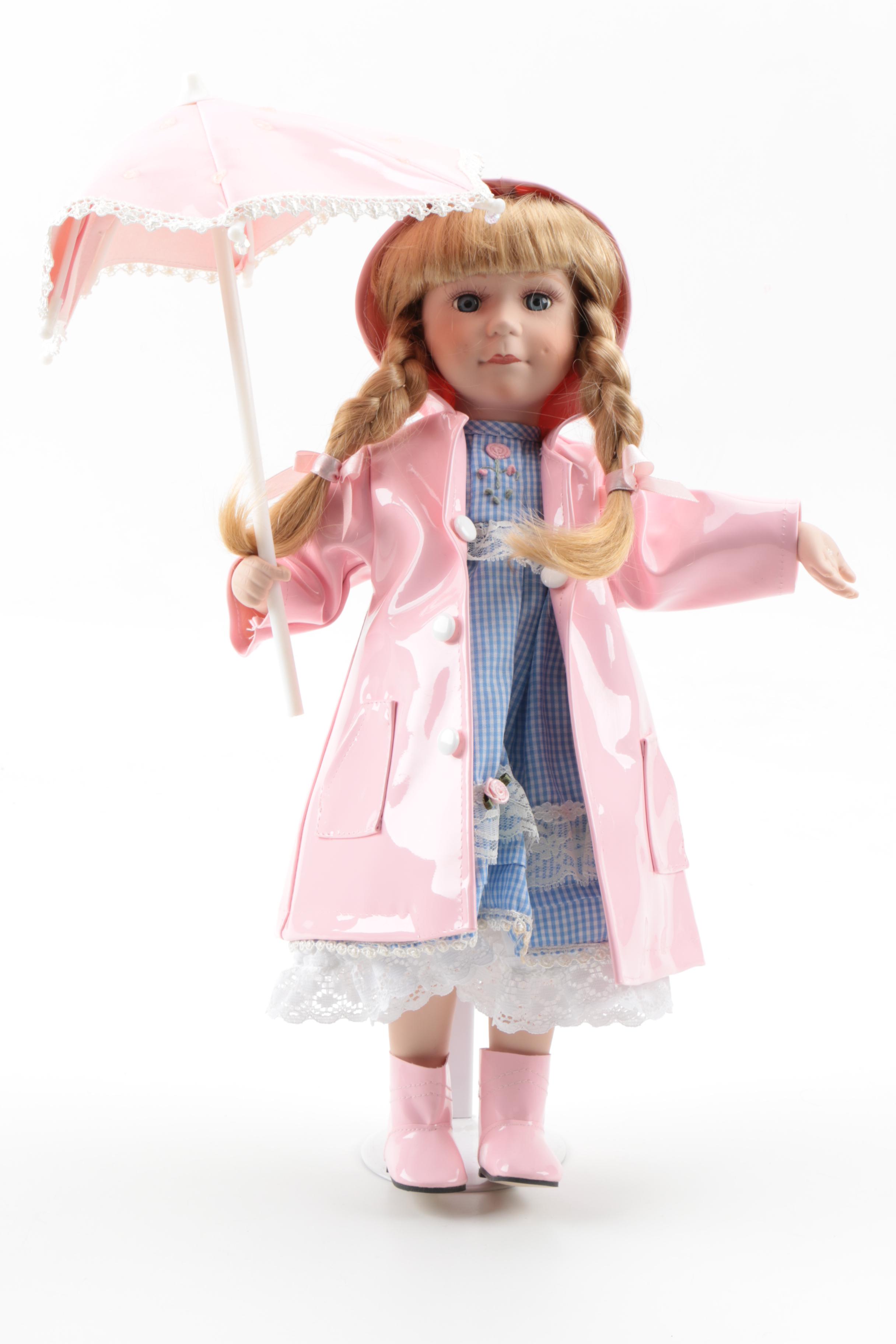 Vintage Porcelain Dolls Including Edwin M. Knowles and Yolanda Bello