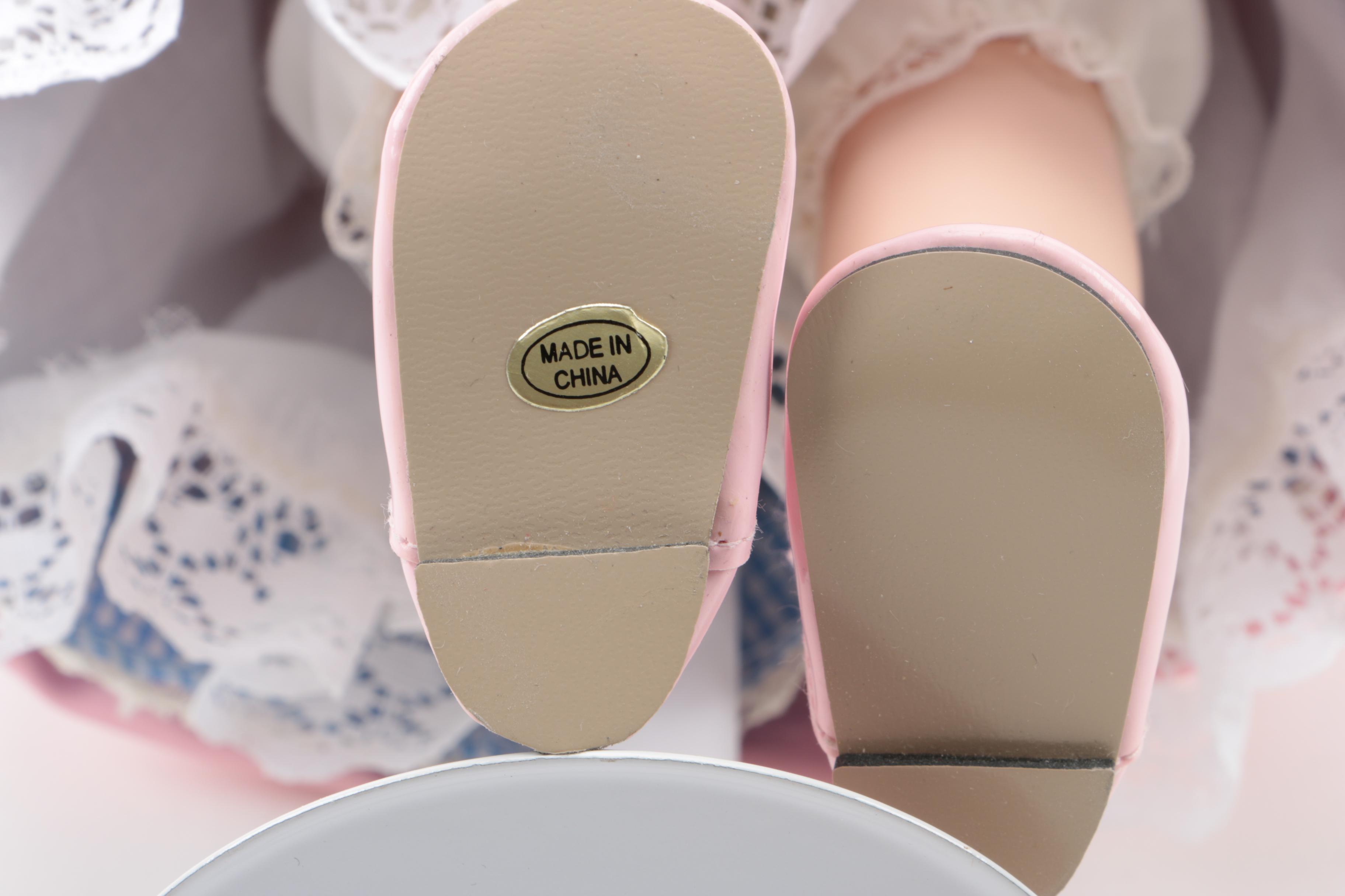 Vintage Porcelain Dolls Including Edwin M. Knowles and Yolanda Bello