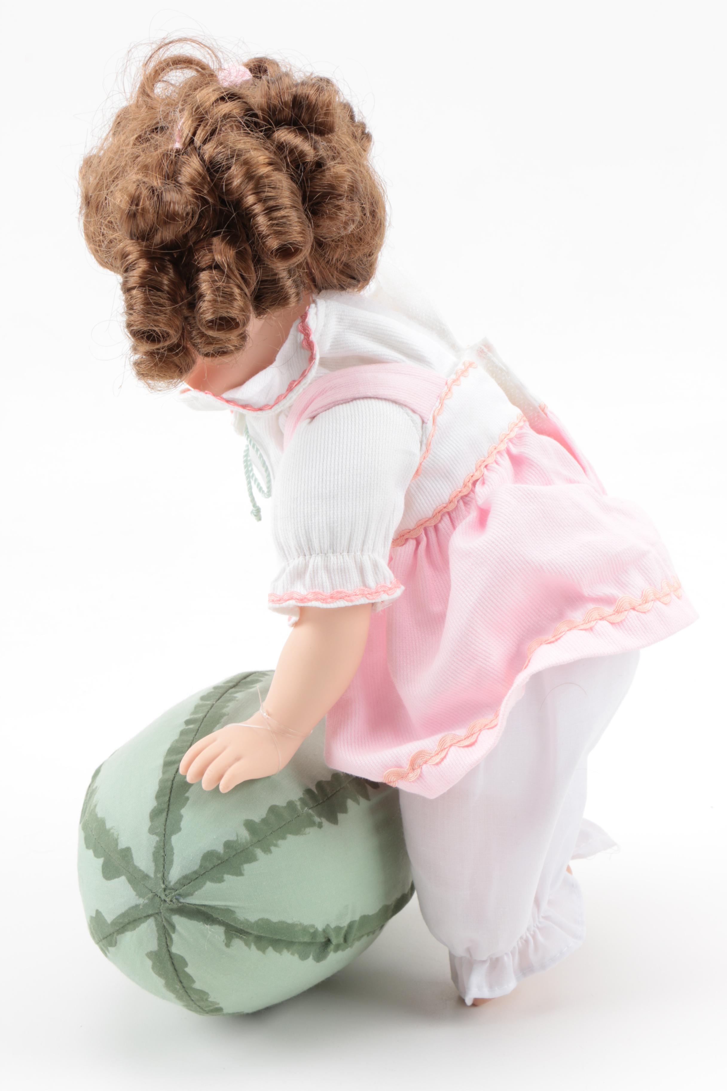 Vintage Porcelain Dolls Including Edwin M. Knowles and Yolanda Bello