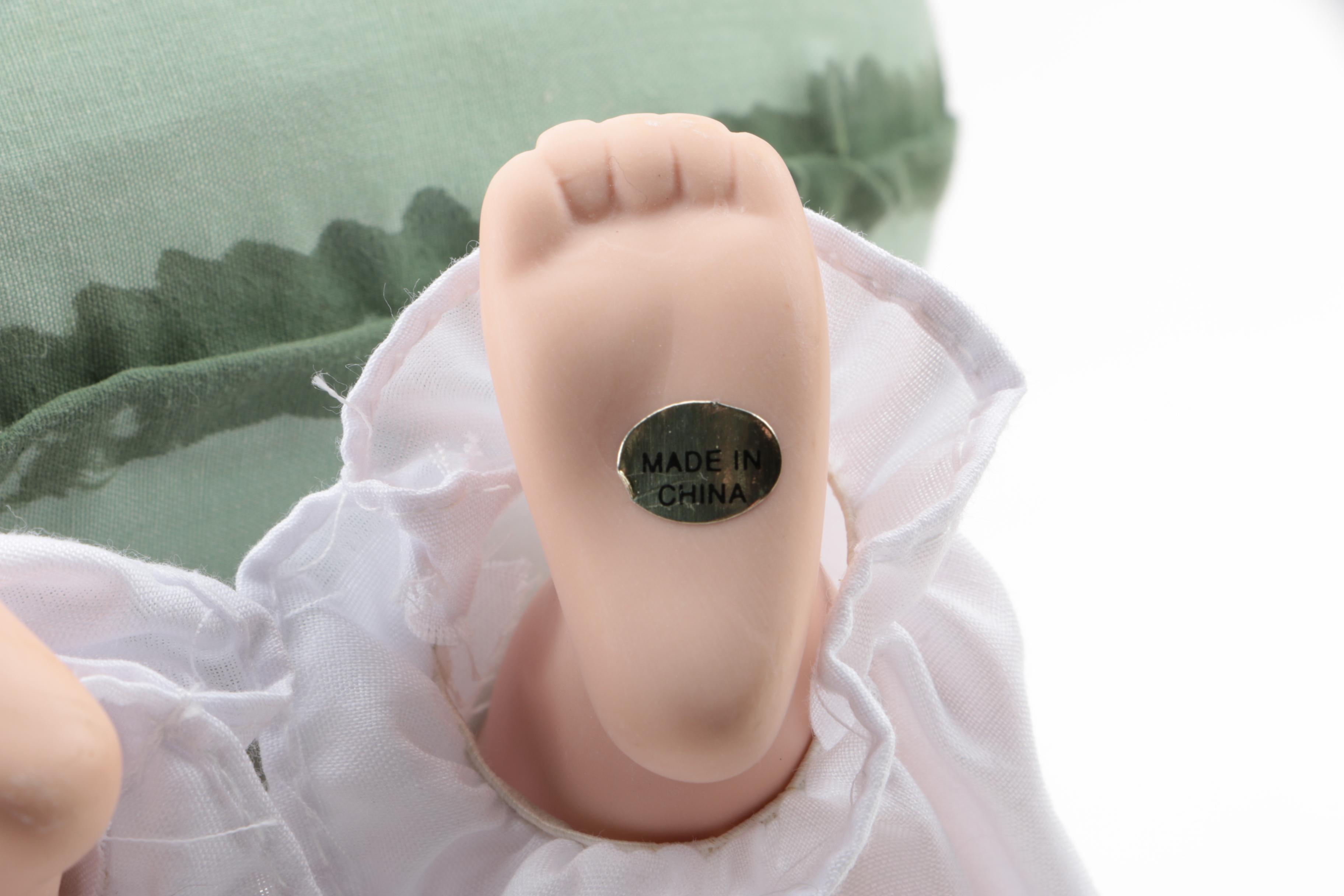 Vintage Porcelain Dolls Including Edwin M. Knowles and Yolanda Bello