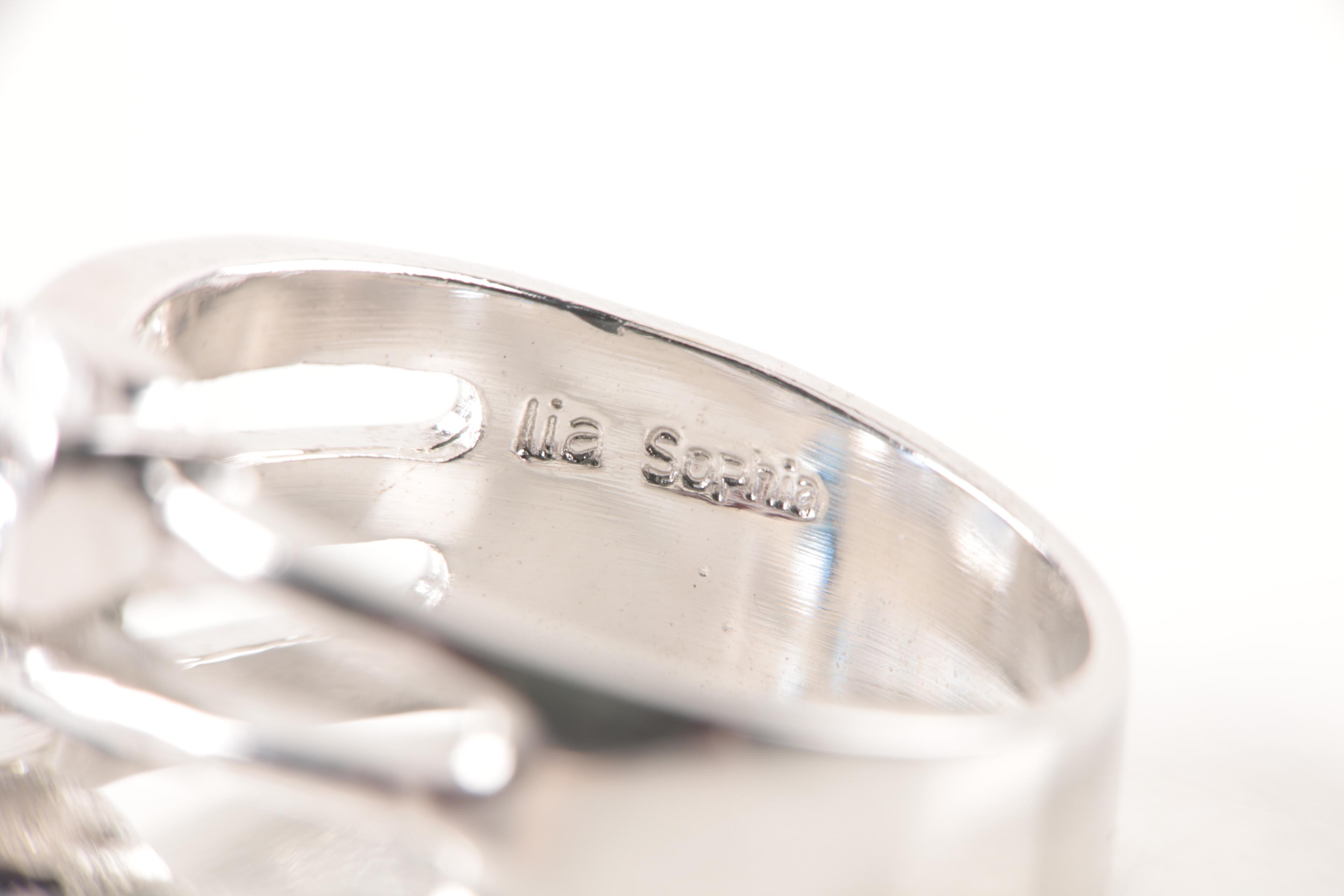 Assortment of Jewelry Including Lia Sophia