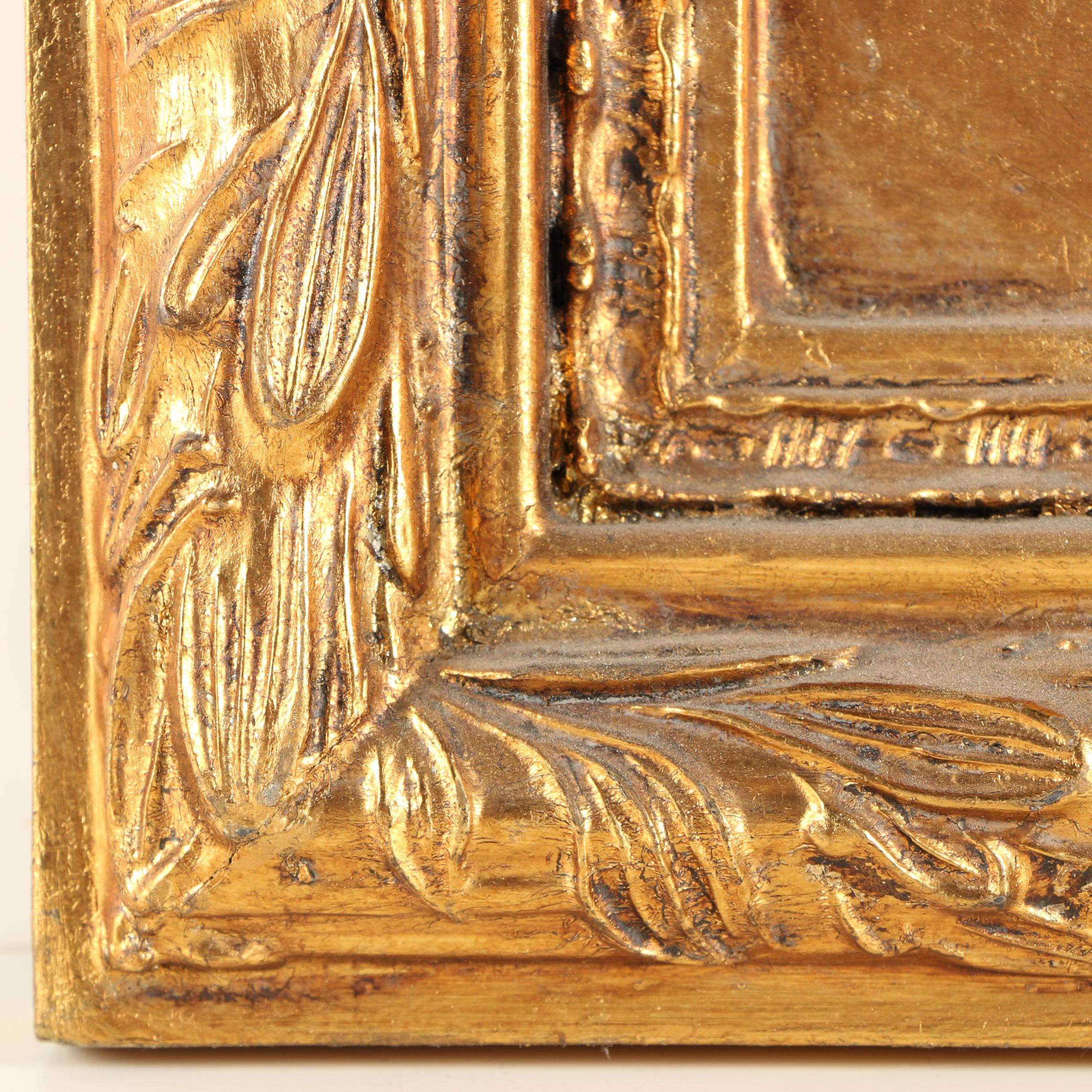 N. Mene Oil Painting on Panel of a Creek