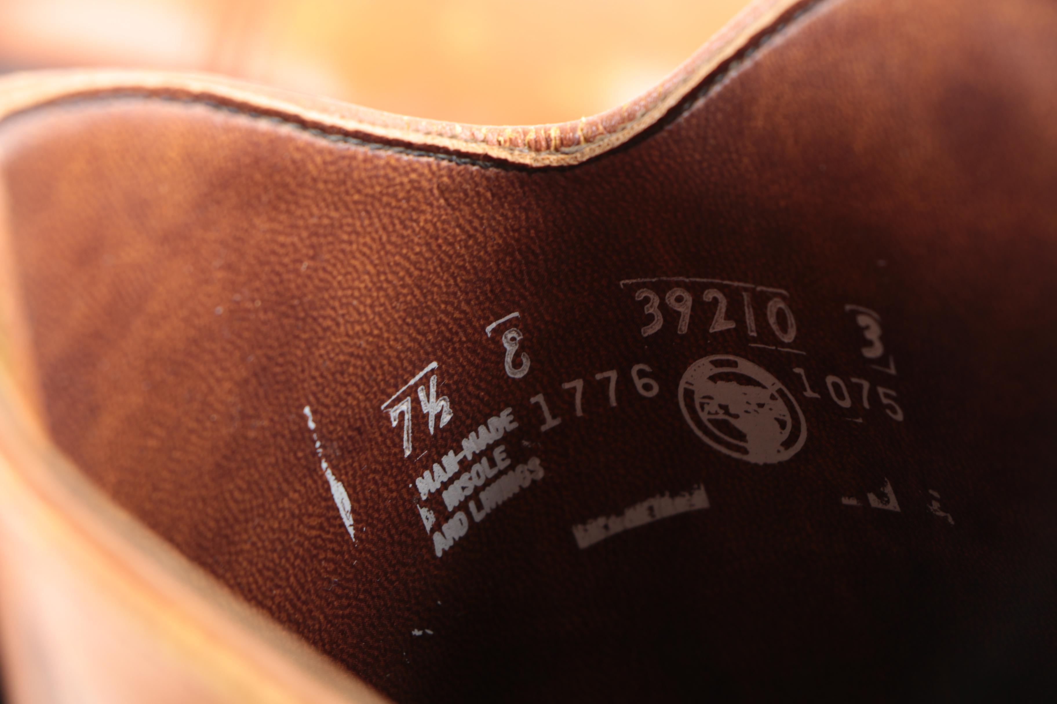 Vintage Men's Brown Leather Cowboy Boots