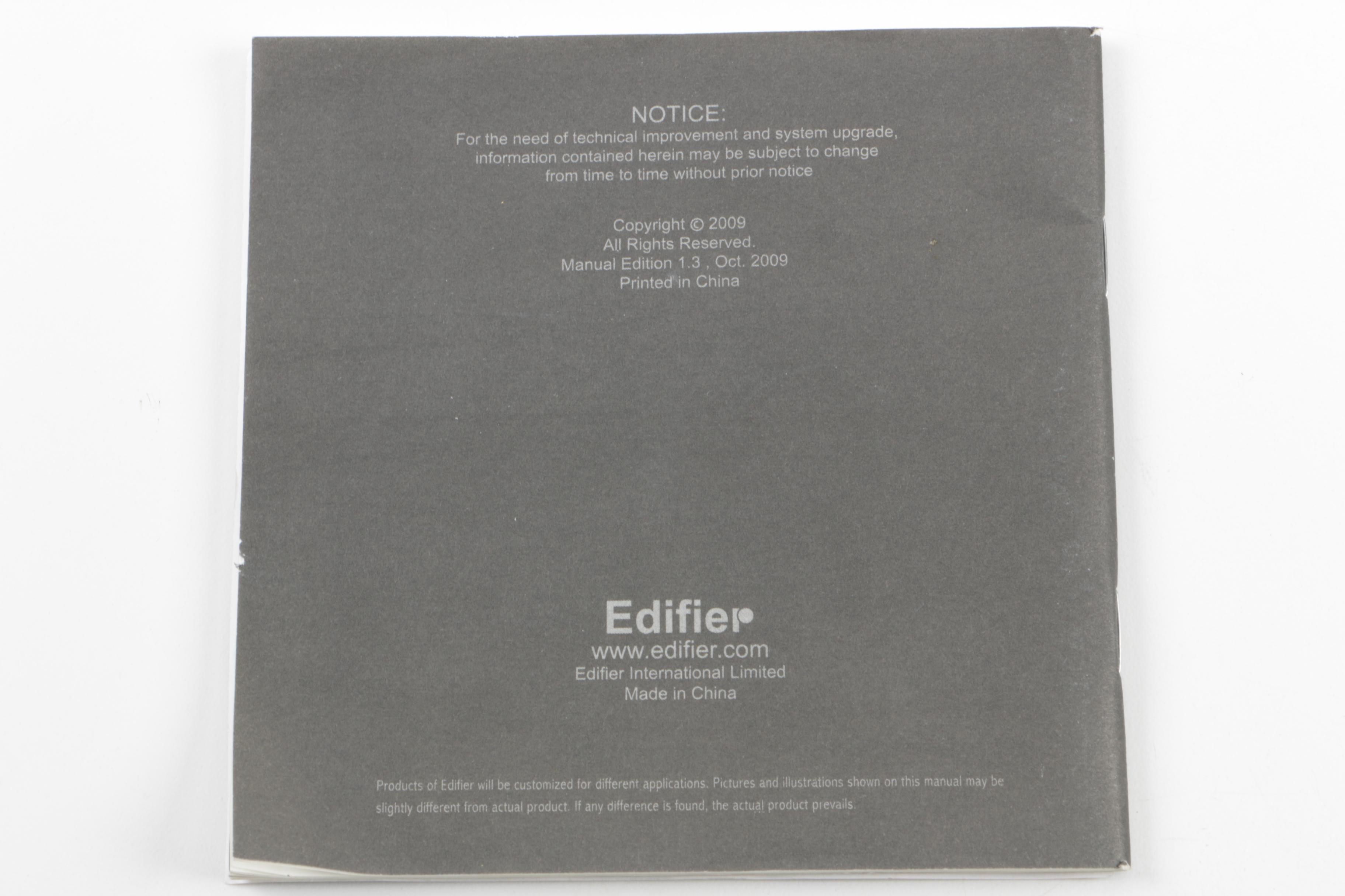 Edifier "Luna 5 Encore" Speaker Dock for 30-Pin Apple Products