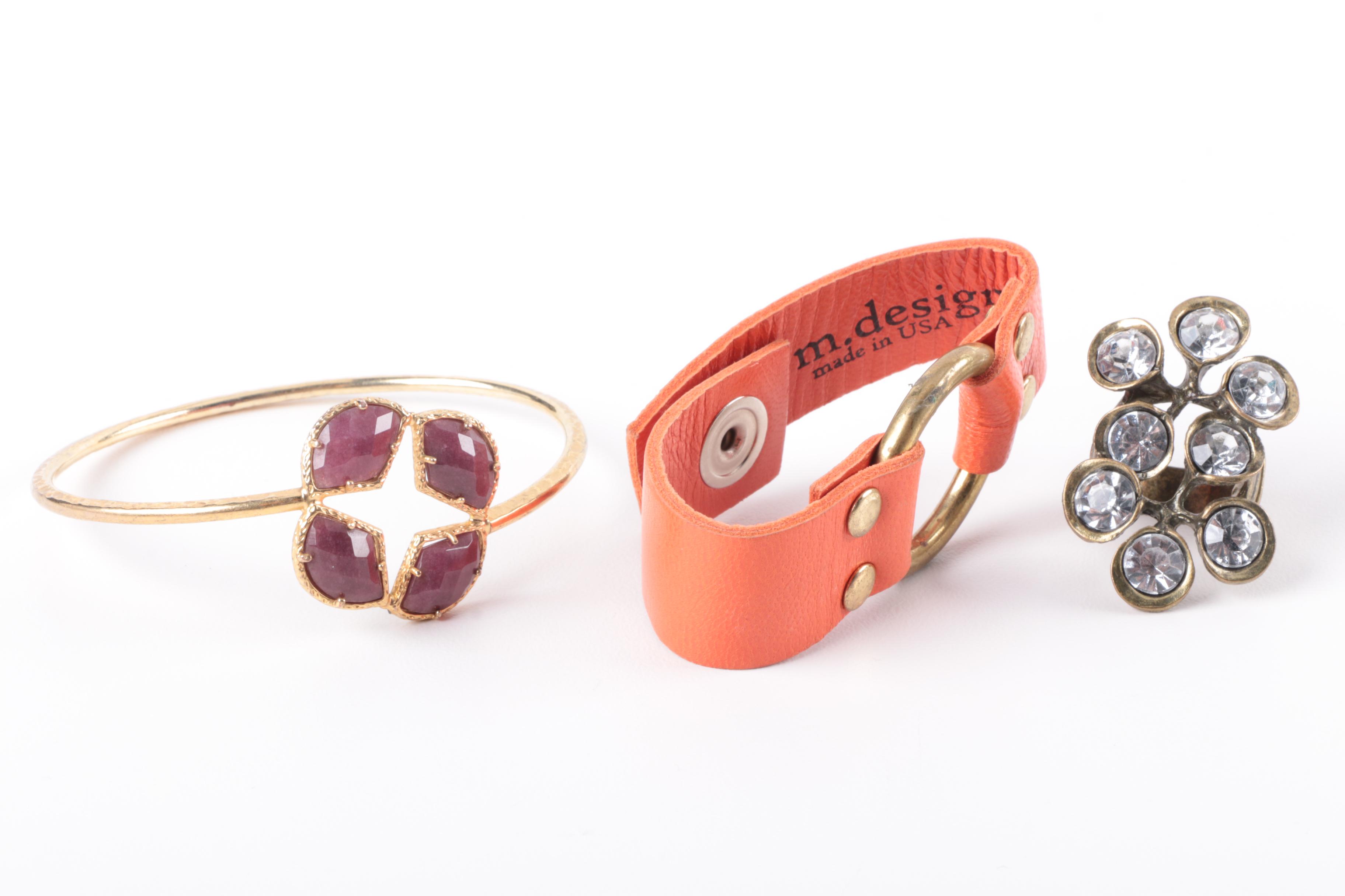 Bead and Stone Jewelry Including Michal Golan