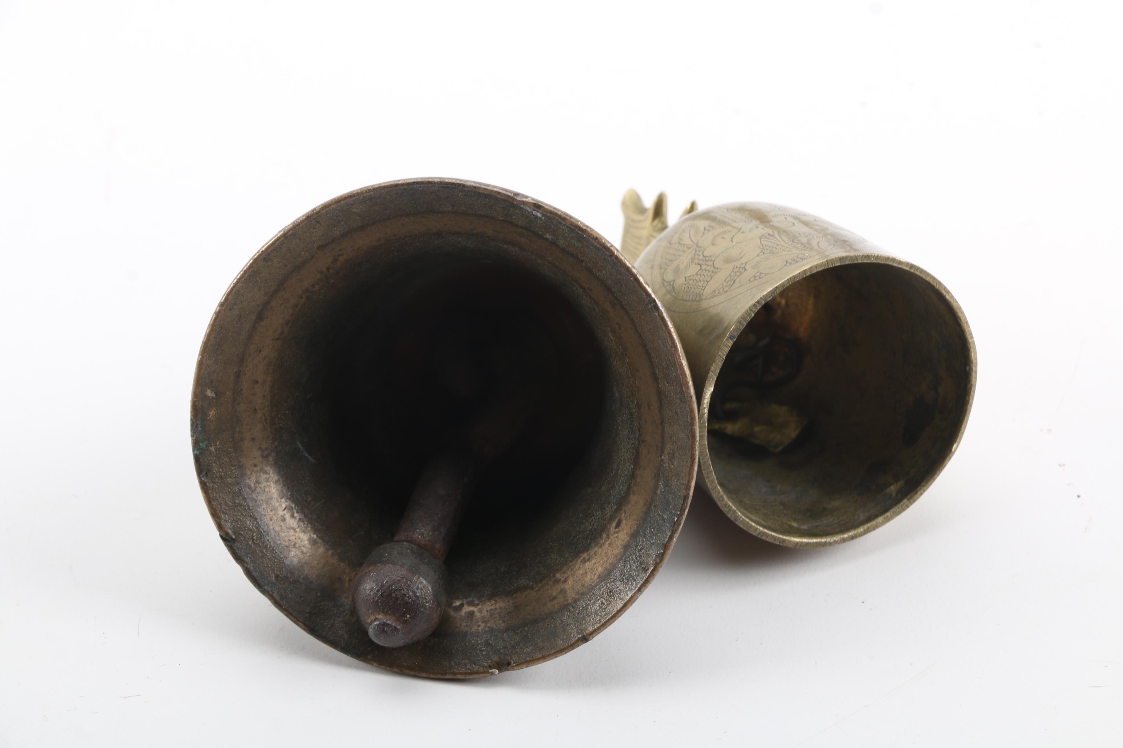 Metal Bells And Brass "Scottish Terrier" Fork