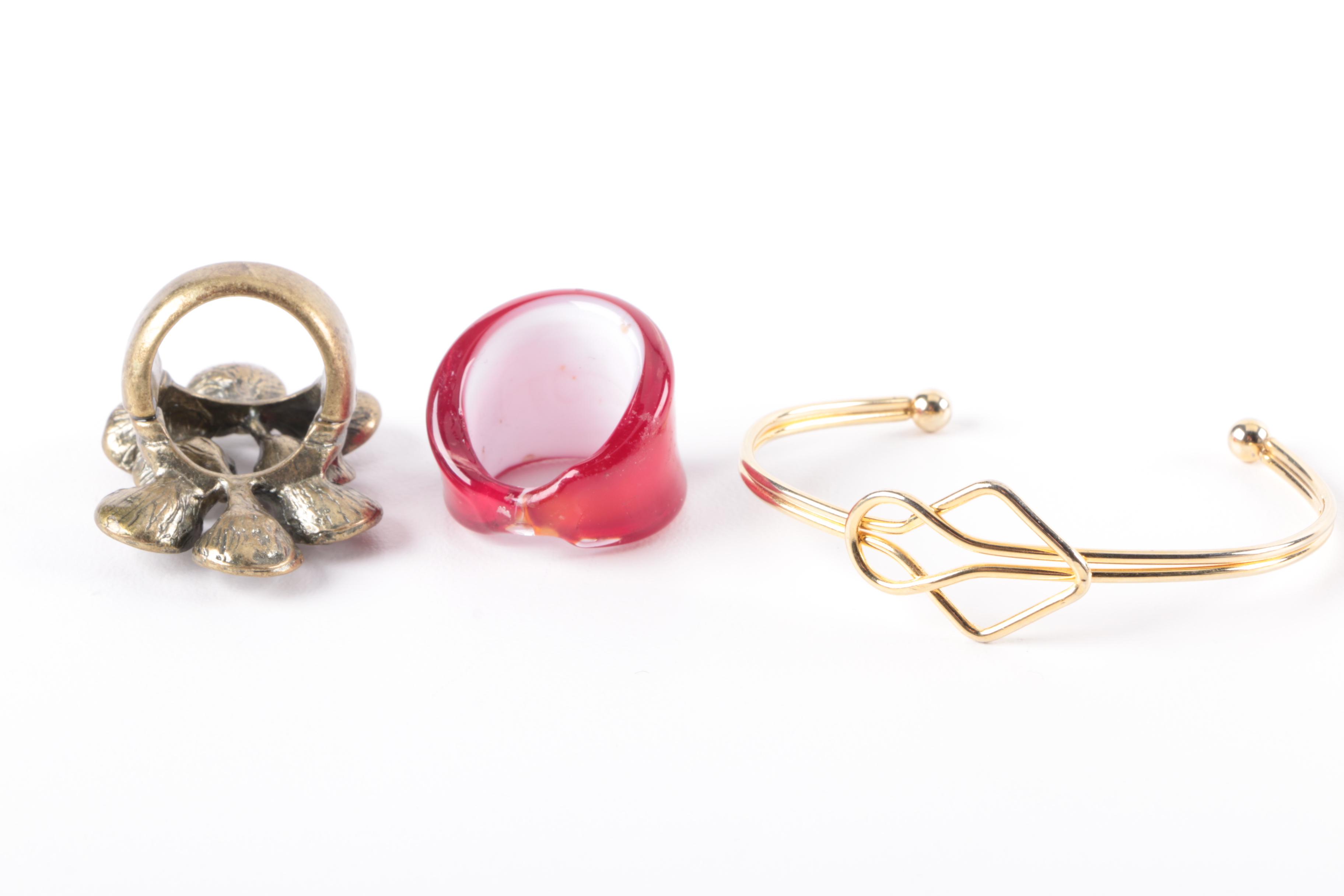 Bead and Stone Jewelry Including Michal Golan