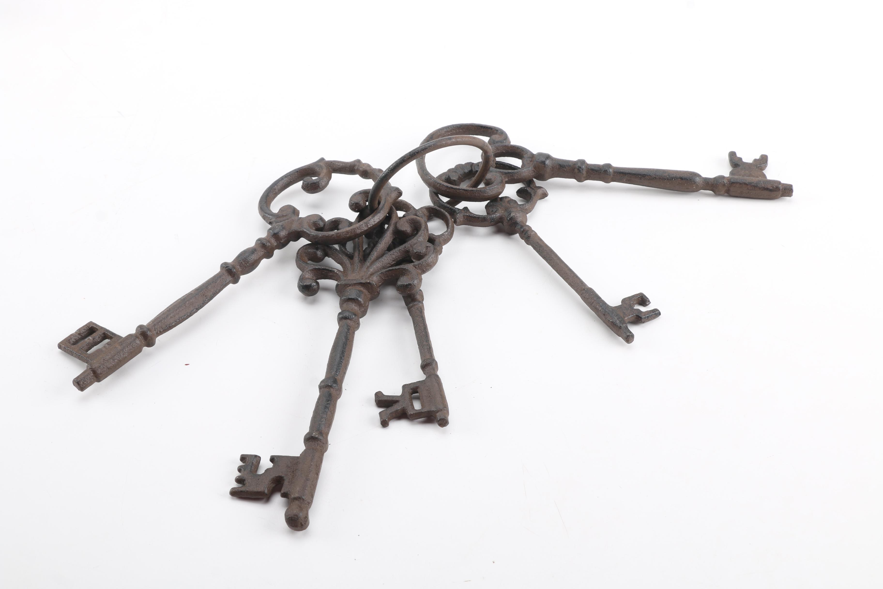 Iron Skeleton Keys on Ring