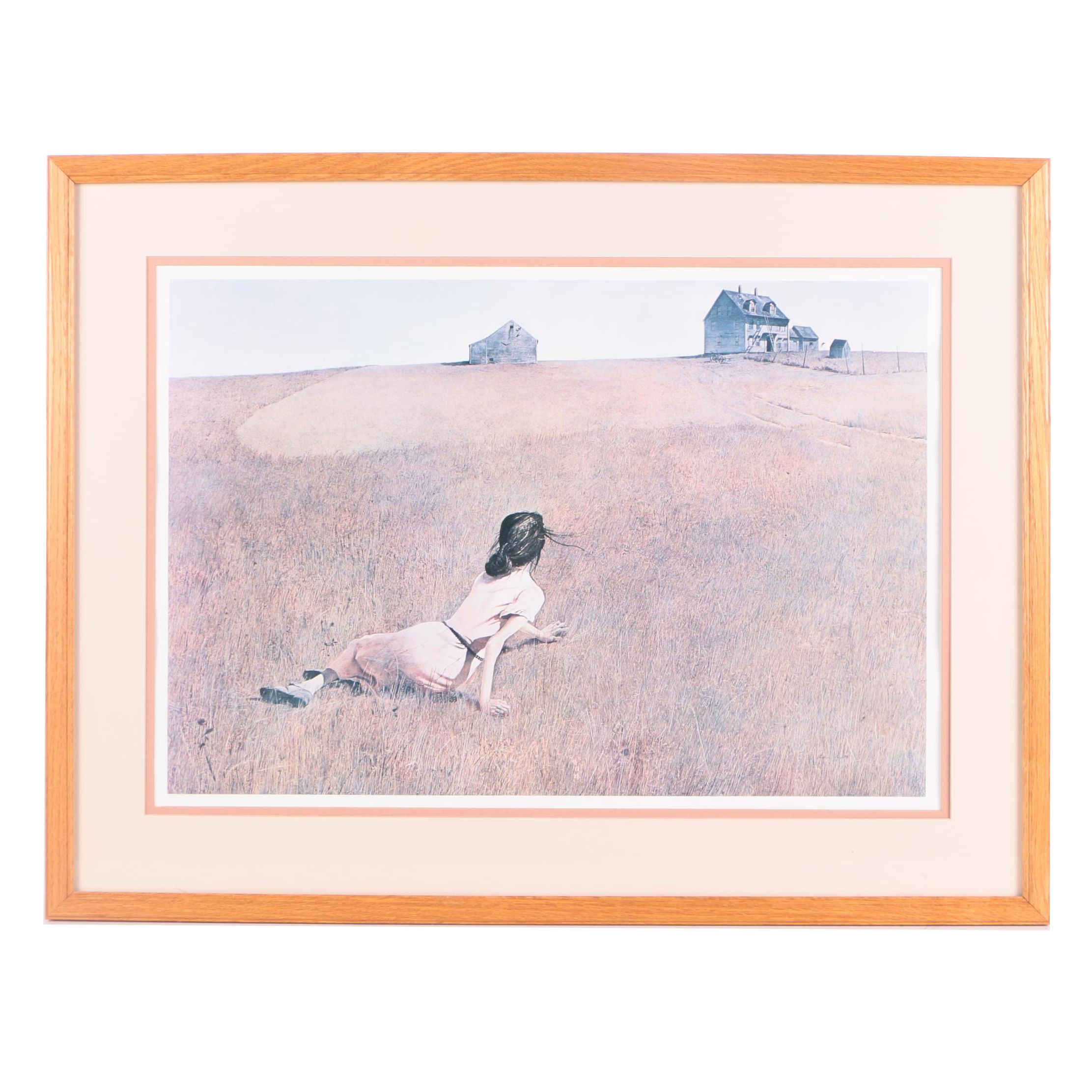 Offset Lithograph After Andrew Wyeth's "Christina's World"