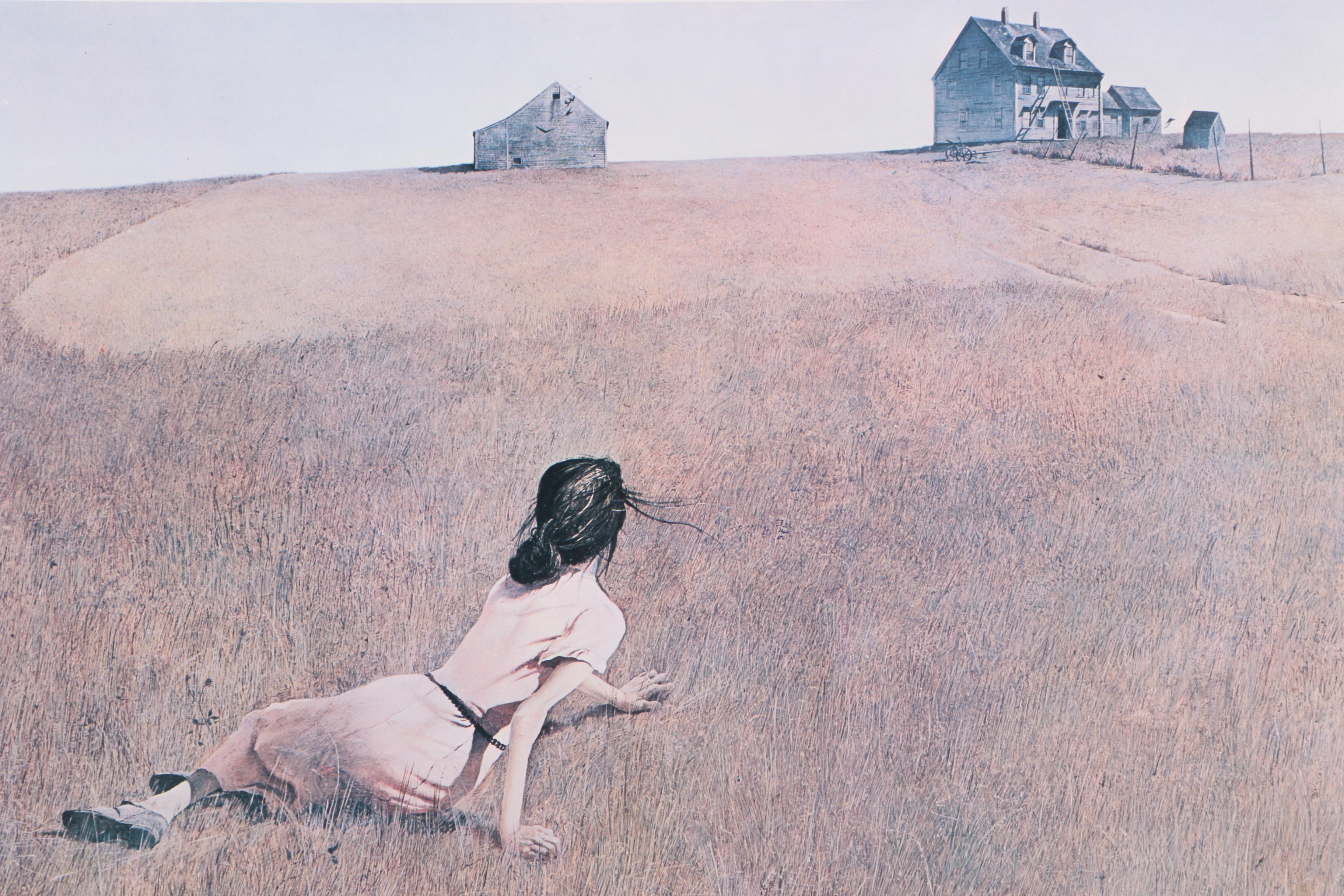 Offset Lithograph After Andrew Wyeth's "Christina's World"