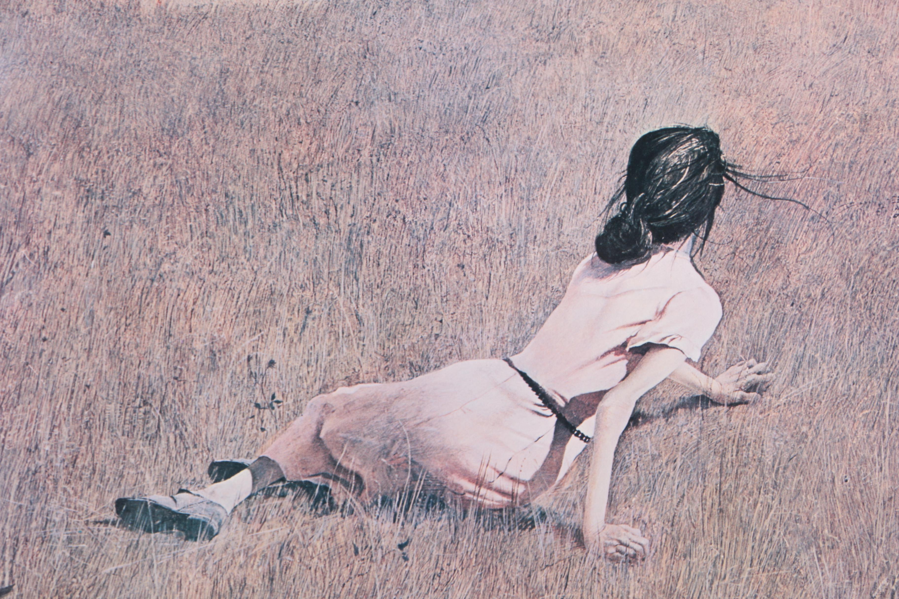 Offset Lithograph After Andrew Wyeth's "Christina's World"