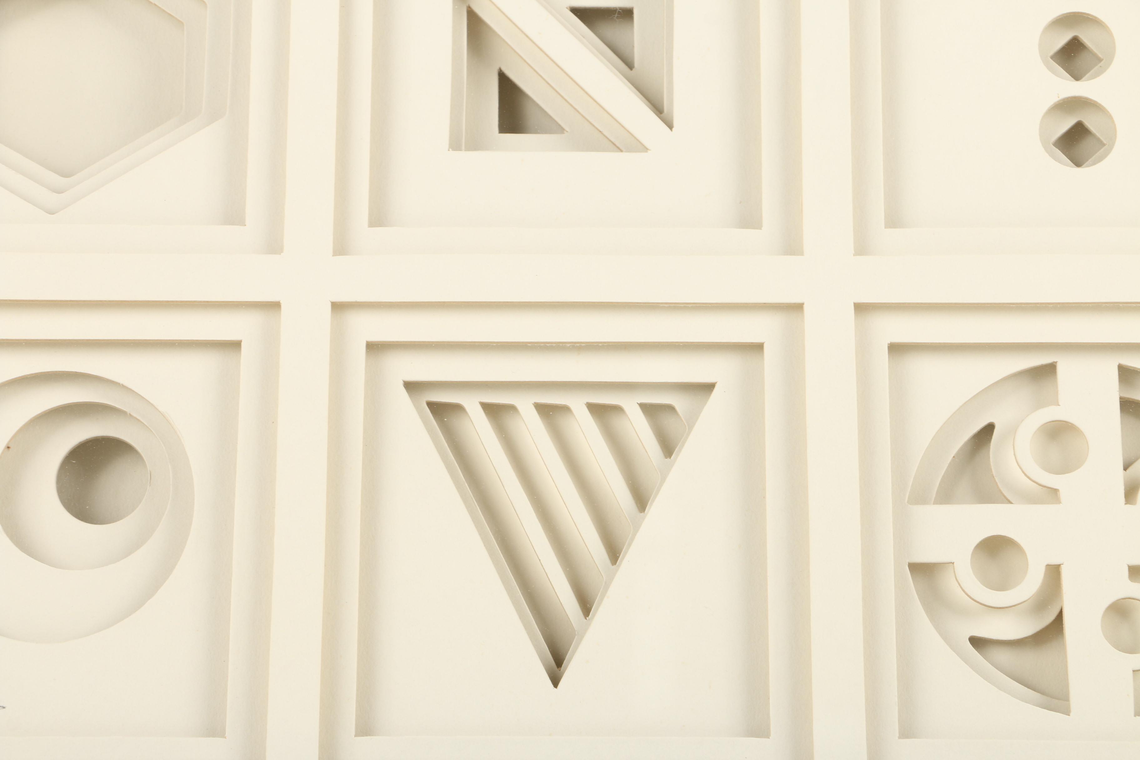 1972 Greg Copeland Cut Paper Wall Art