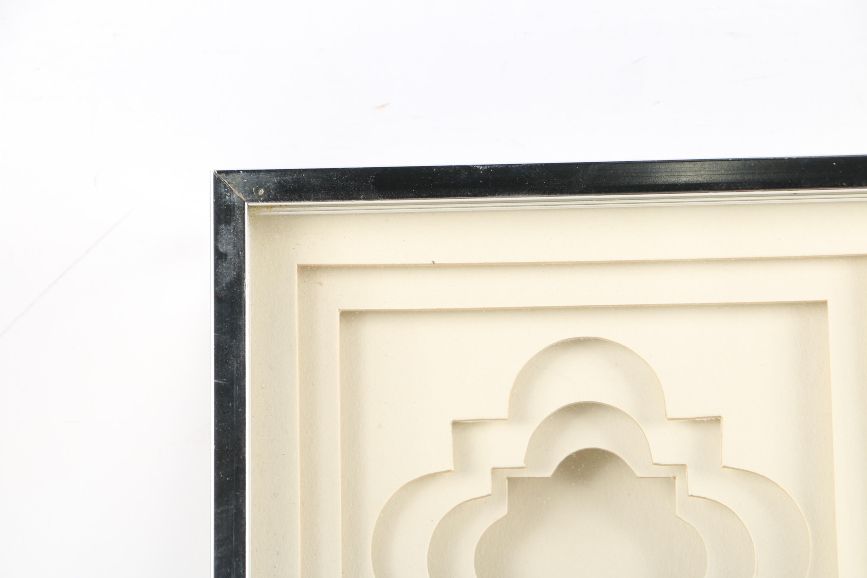 1972 Greg Copeland Cut Paper Wall Art