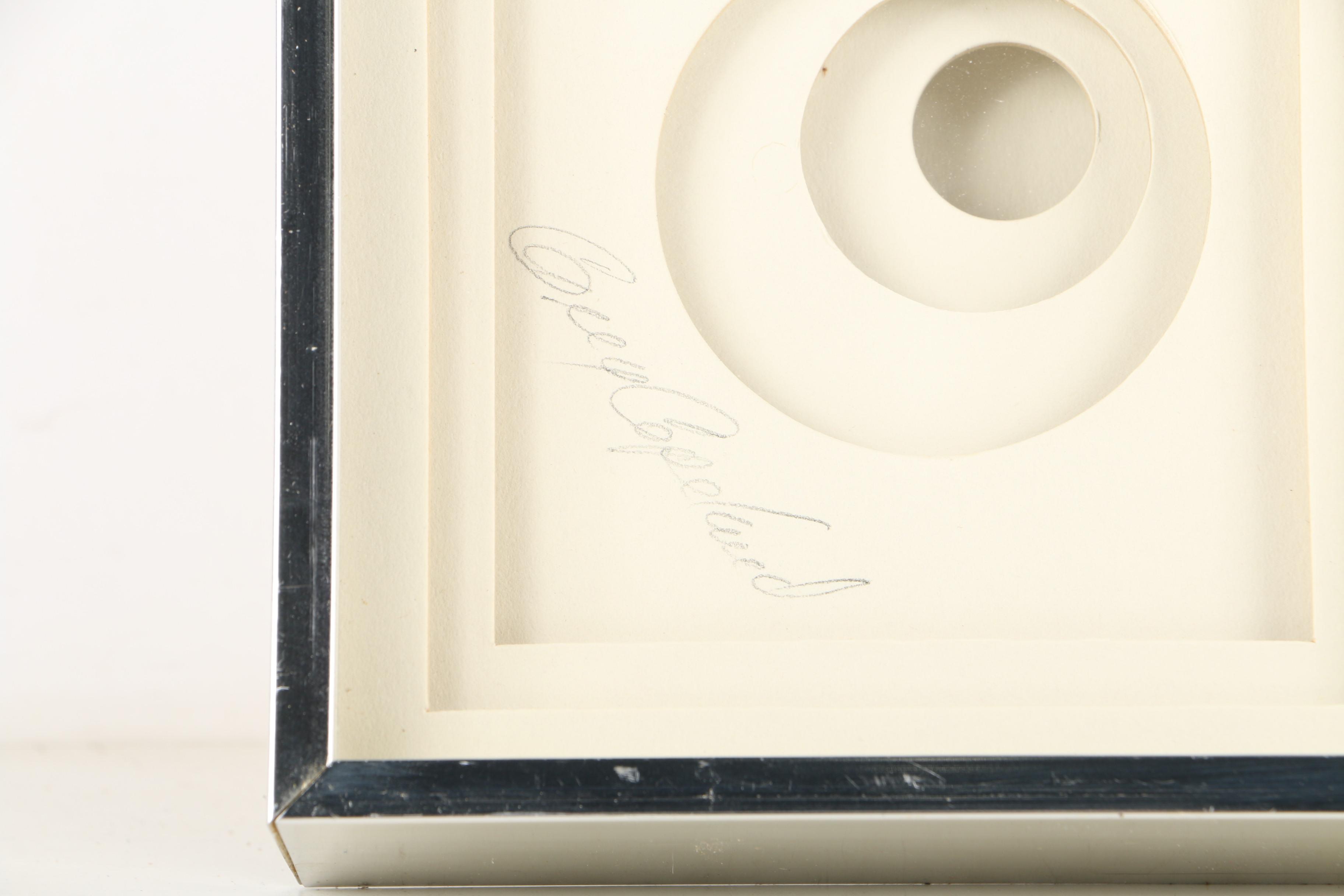 1972 Greg Copeland Cut Paper Wall Art