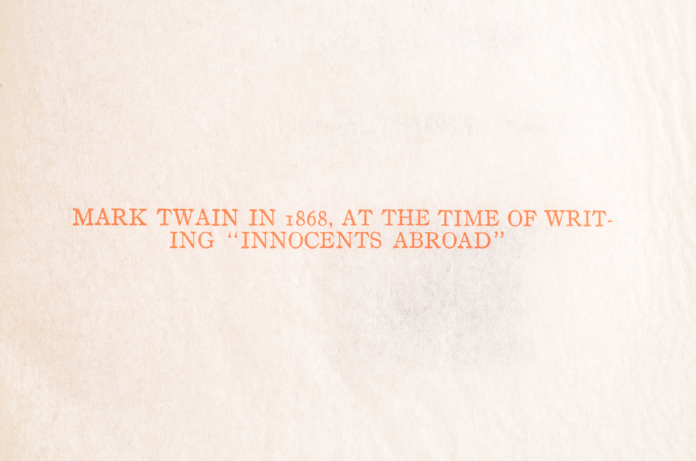 Signed "Writings of Mark Twain" Definitive Edition Book Set