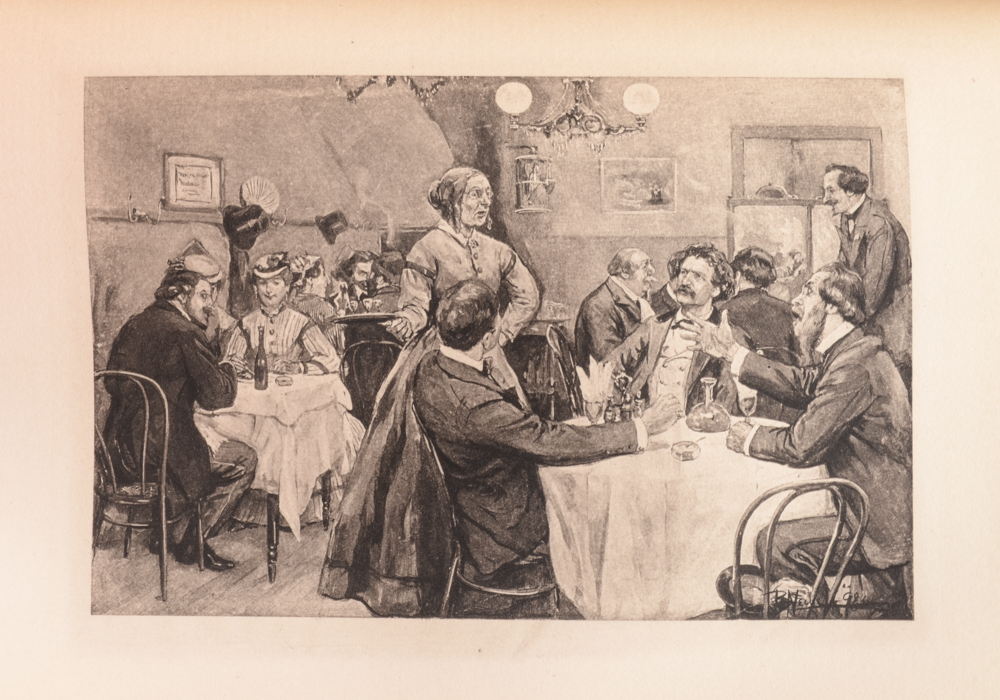 Signed "Writings of Mark Twain" Definitive Edition Book Set