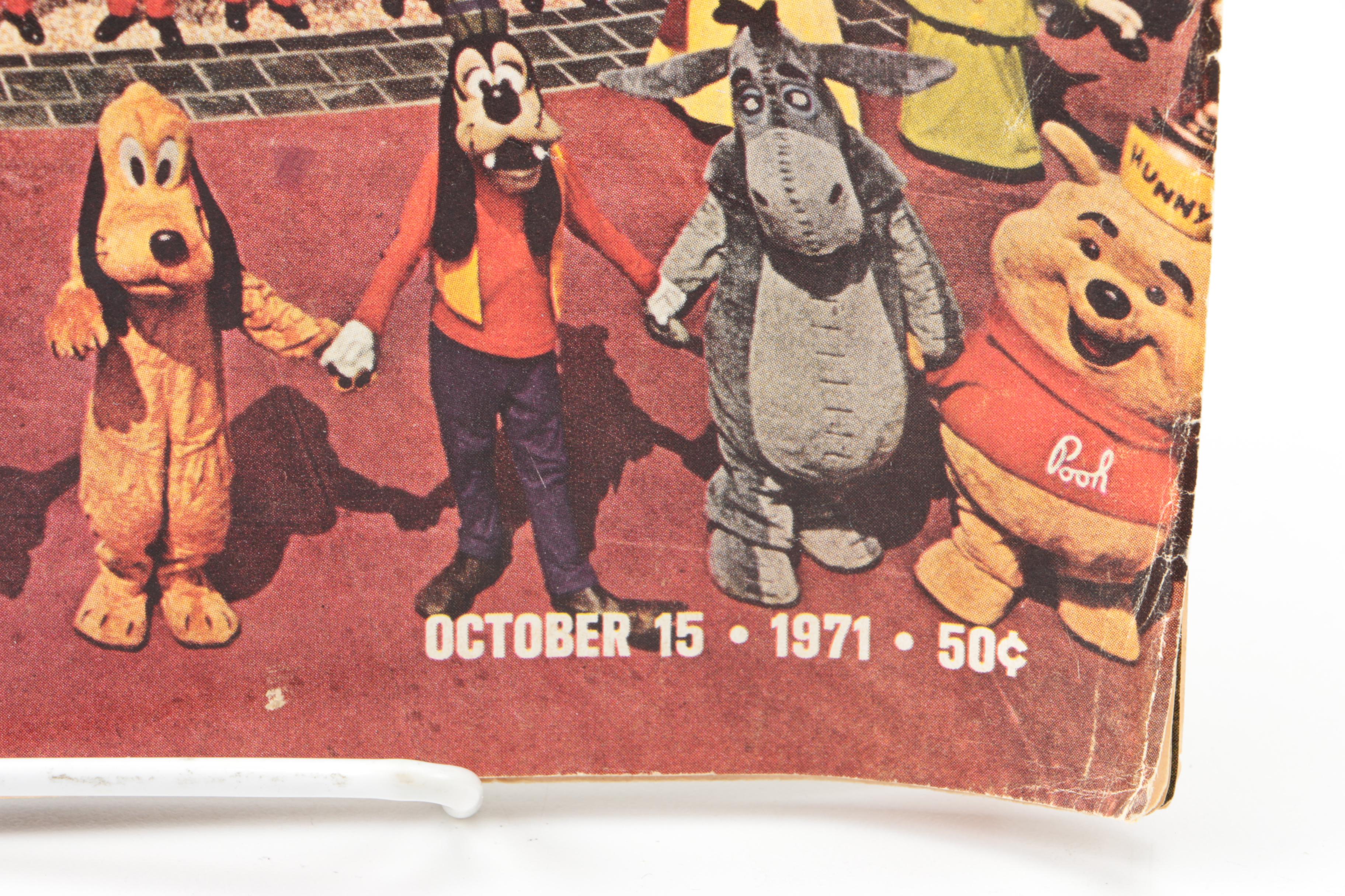 Disney Memorabilia Including Decals, Pencil Sharpener, and More