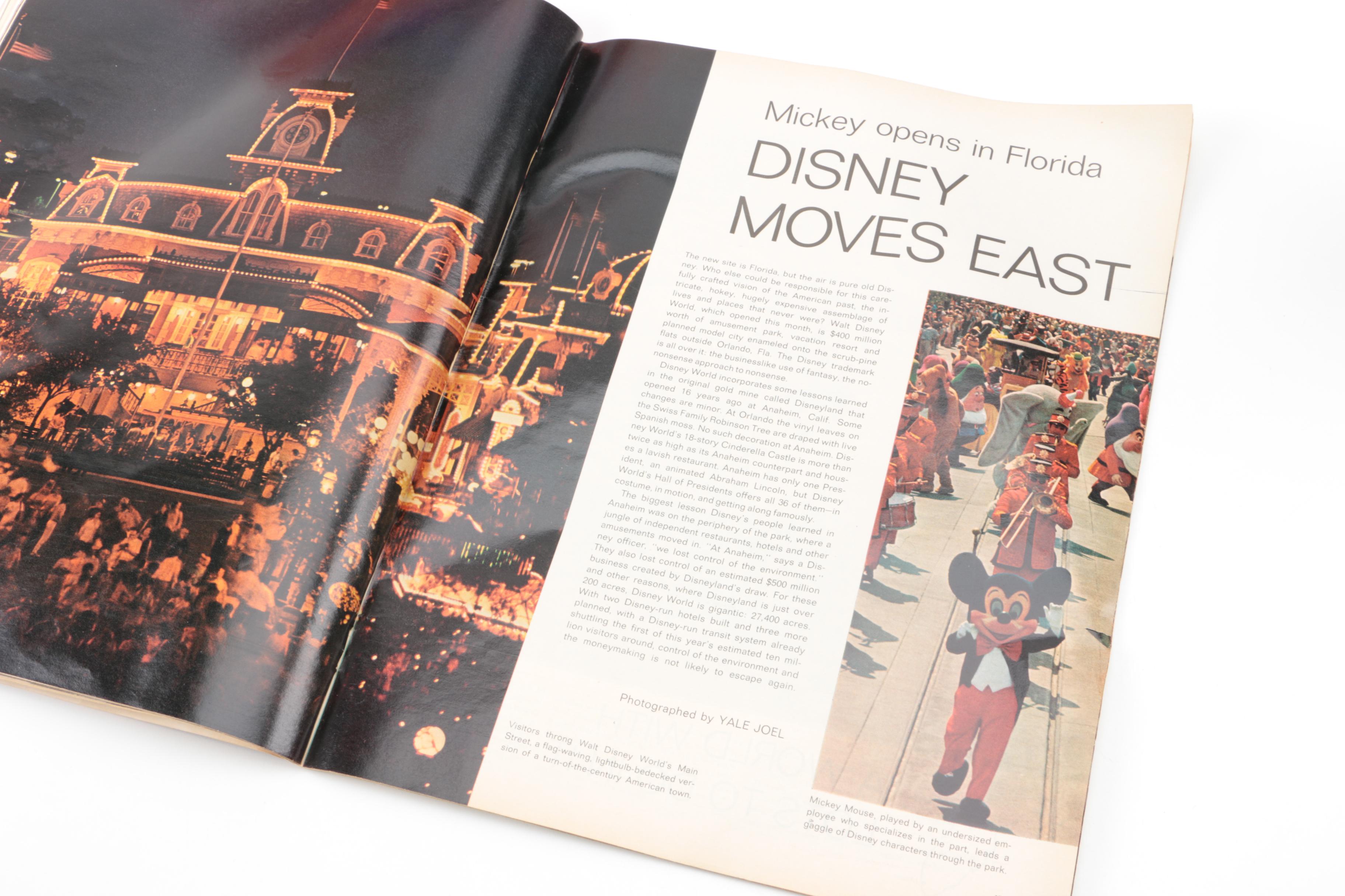 Disney Memorabilia Including Decals, Pencil Sharpener, and More