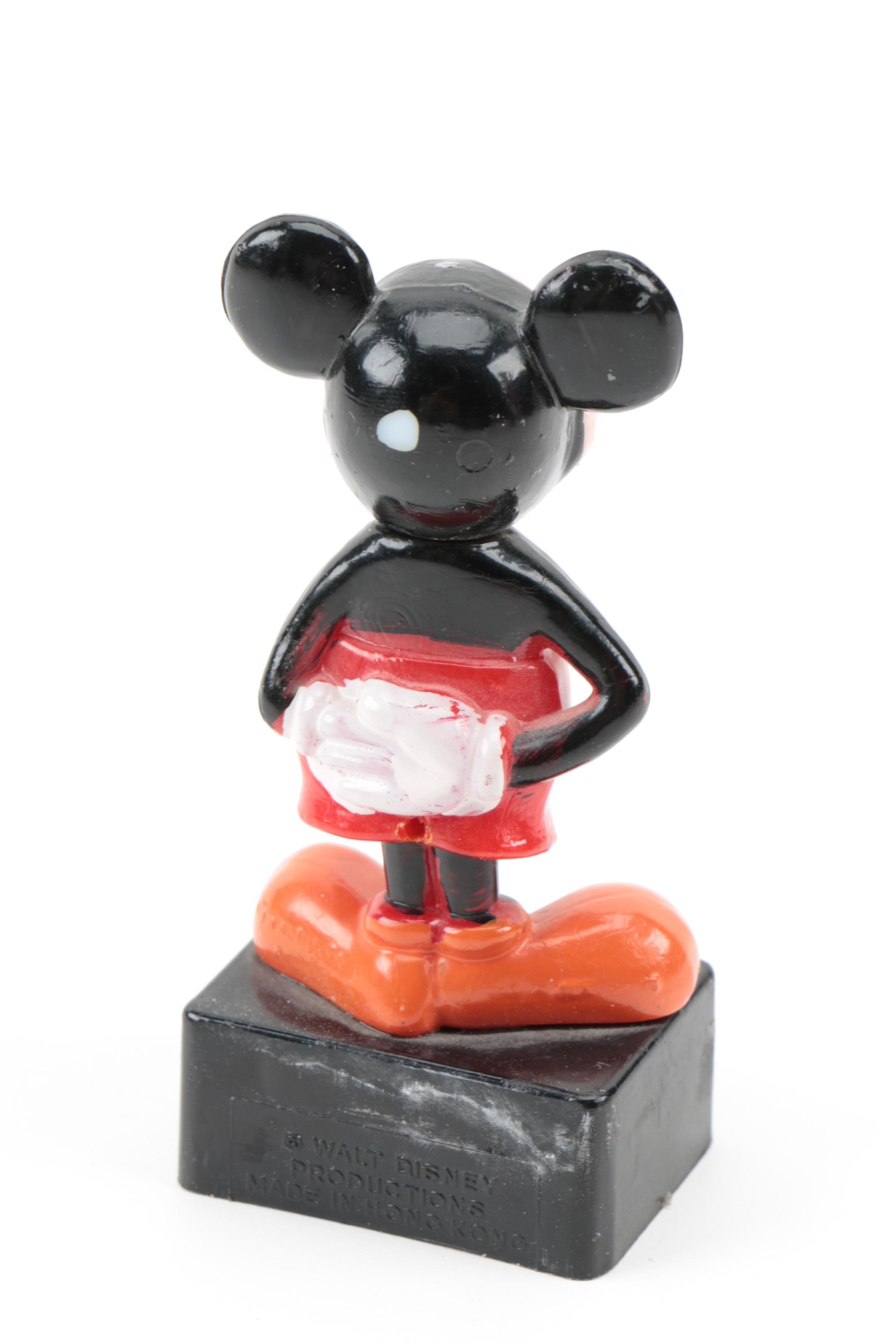 Disney Memorabilia Including Decals, Pencil Sharpener, and More