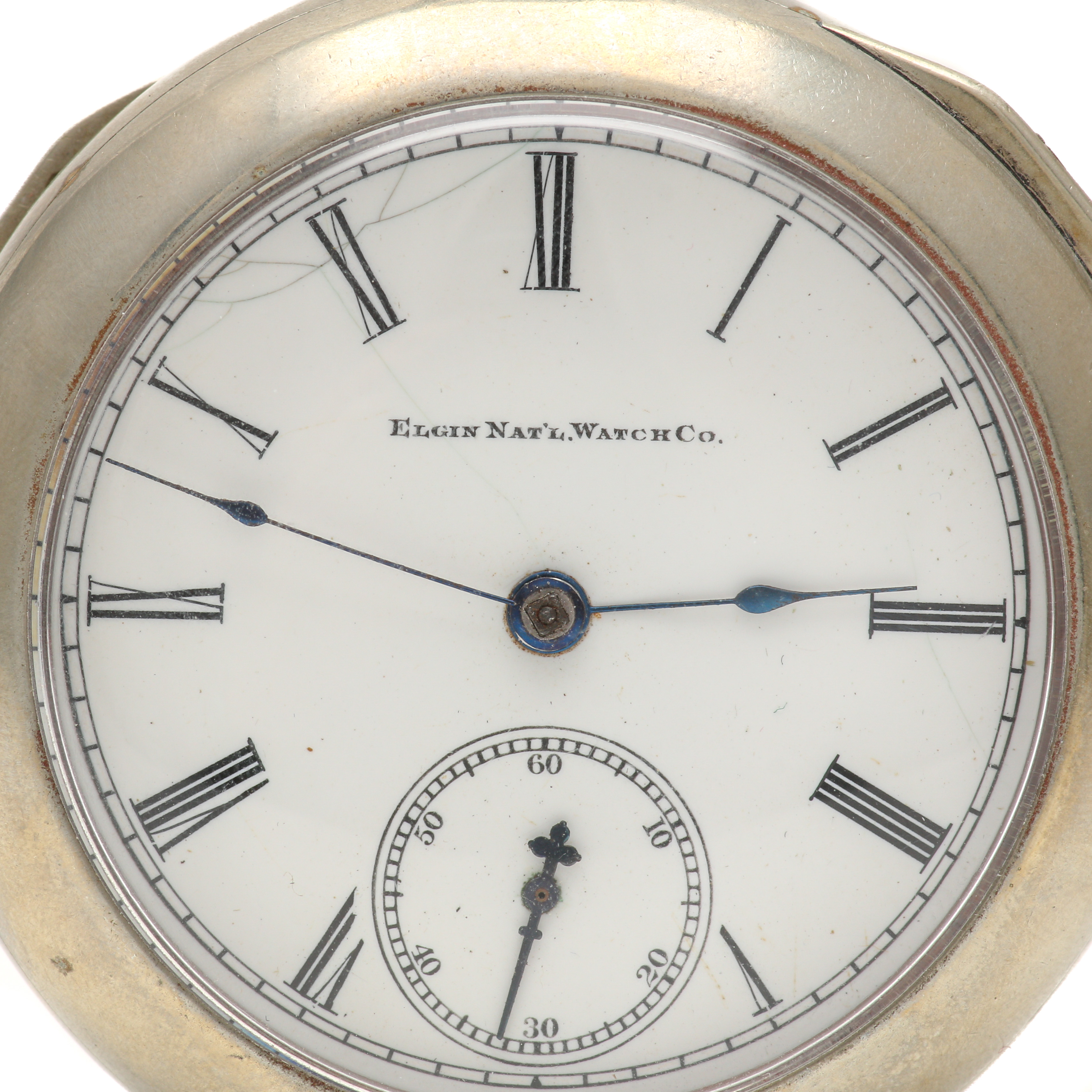 Antique Elgin National Watch Co. Open Face Pocket Watch