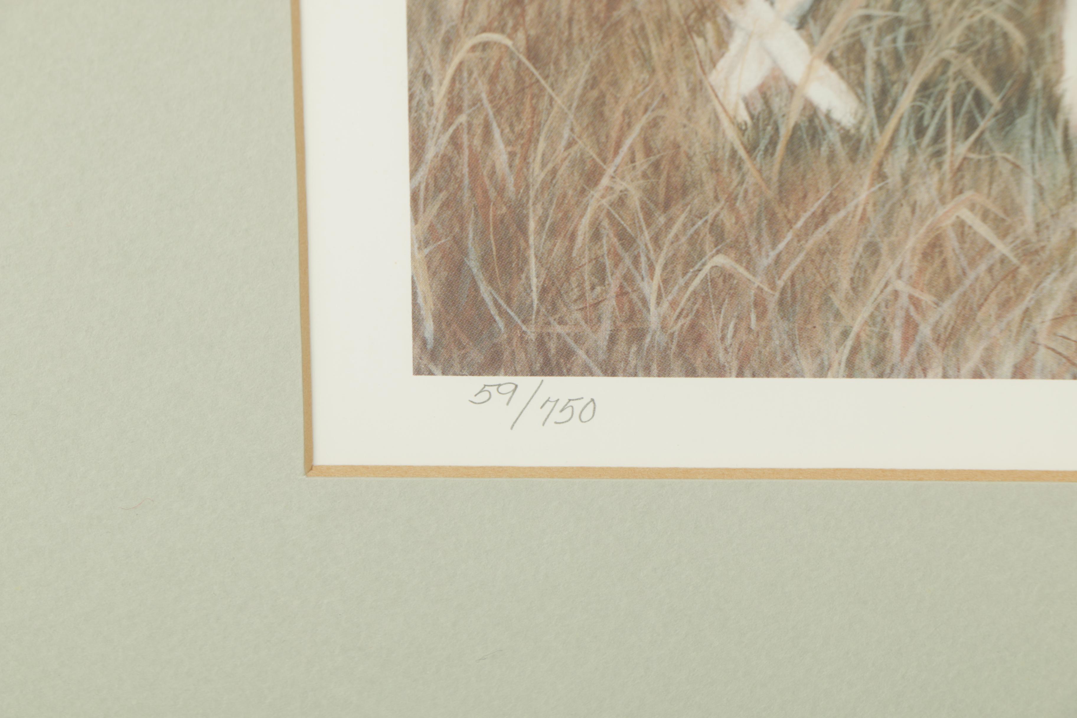 Donna L. Dellaganna Limited Edition Offset Lithograph "The Huntsman"