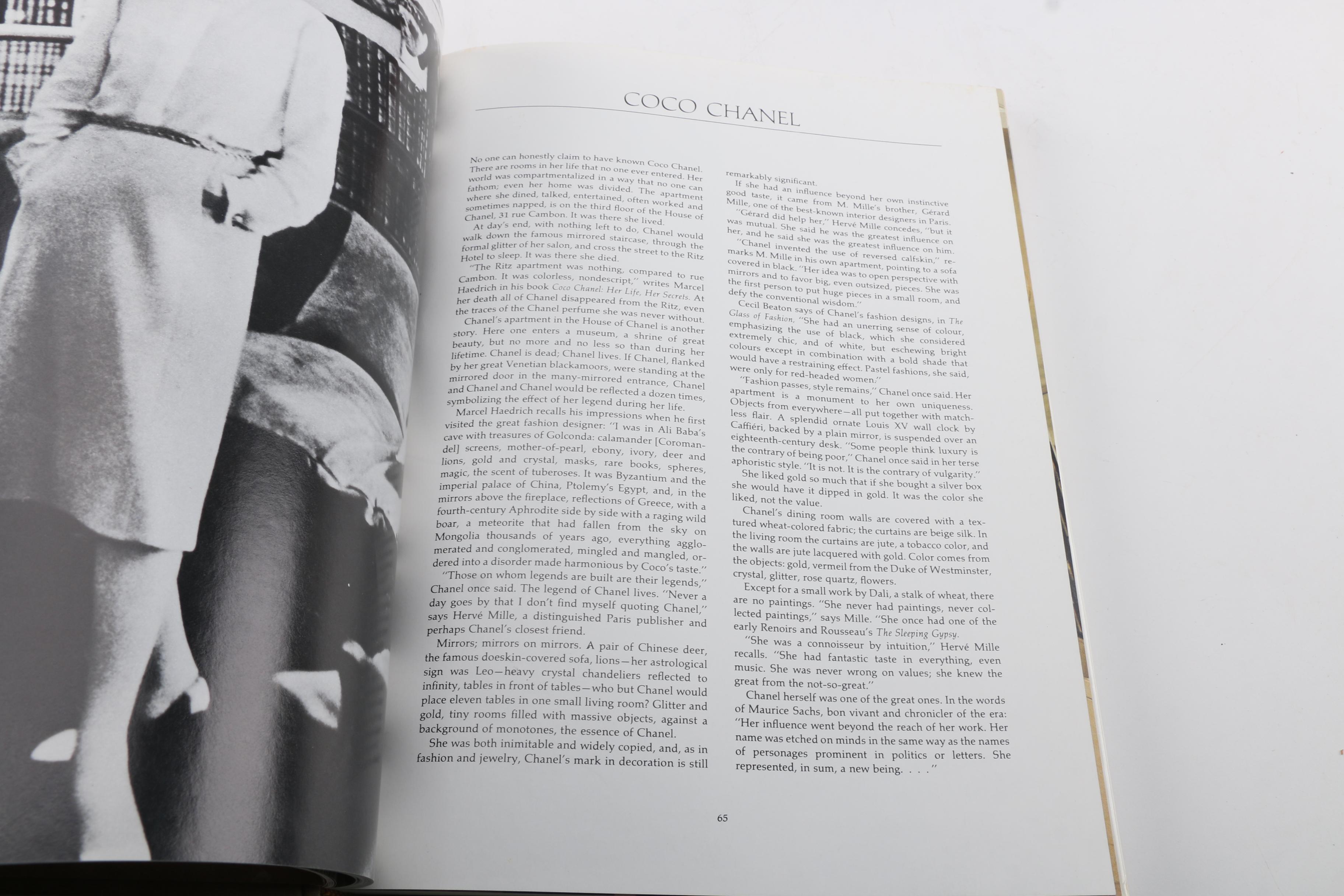 Assorted Books on Interiors, Fashion, and Antiques