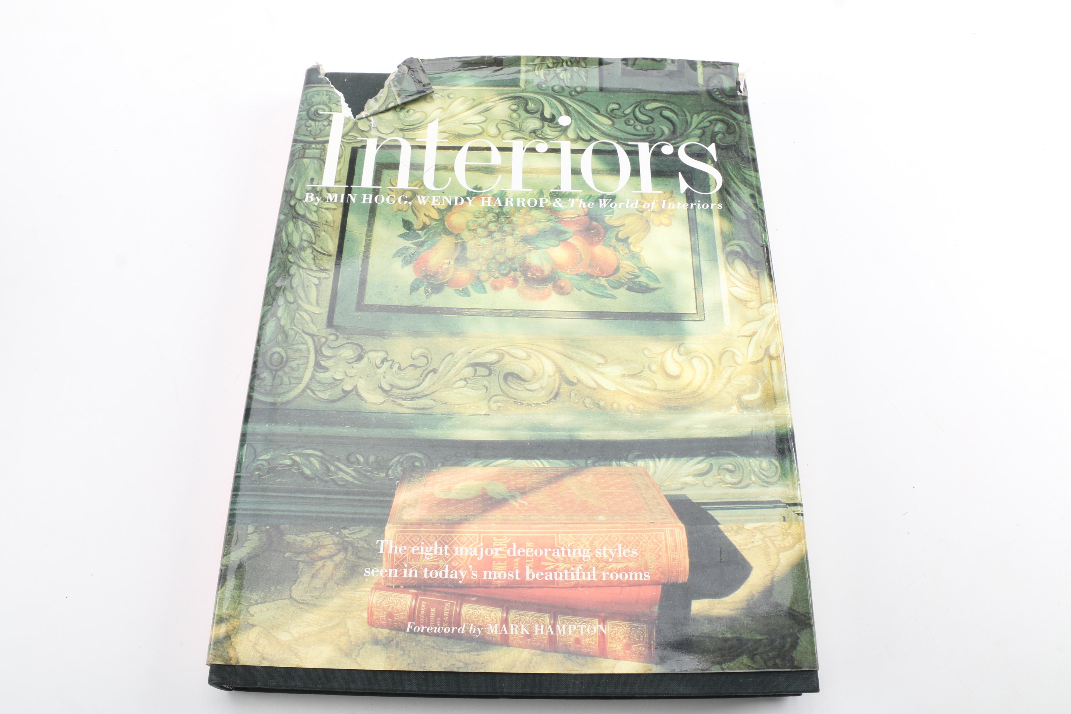 Assorted Books on Interiors, Fashion, and Antiques