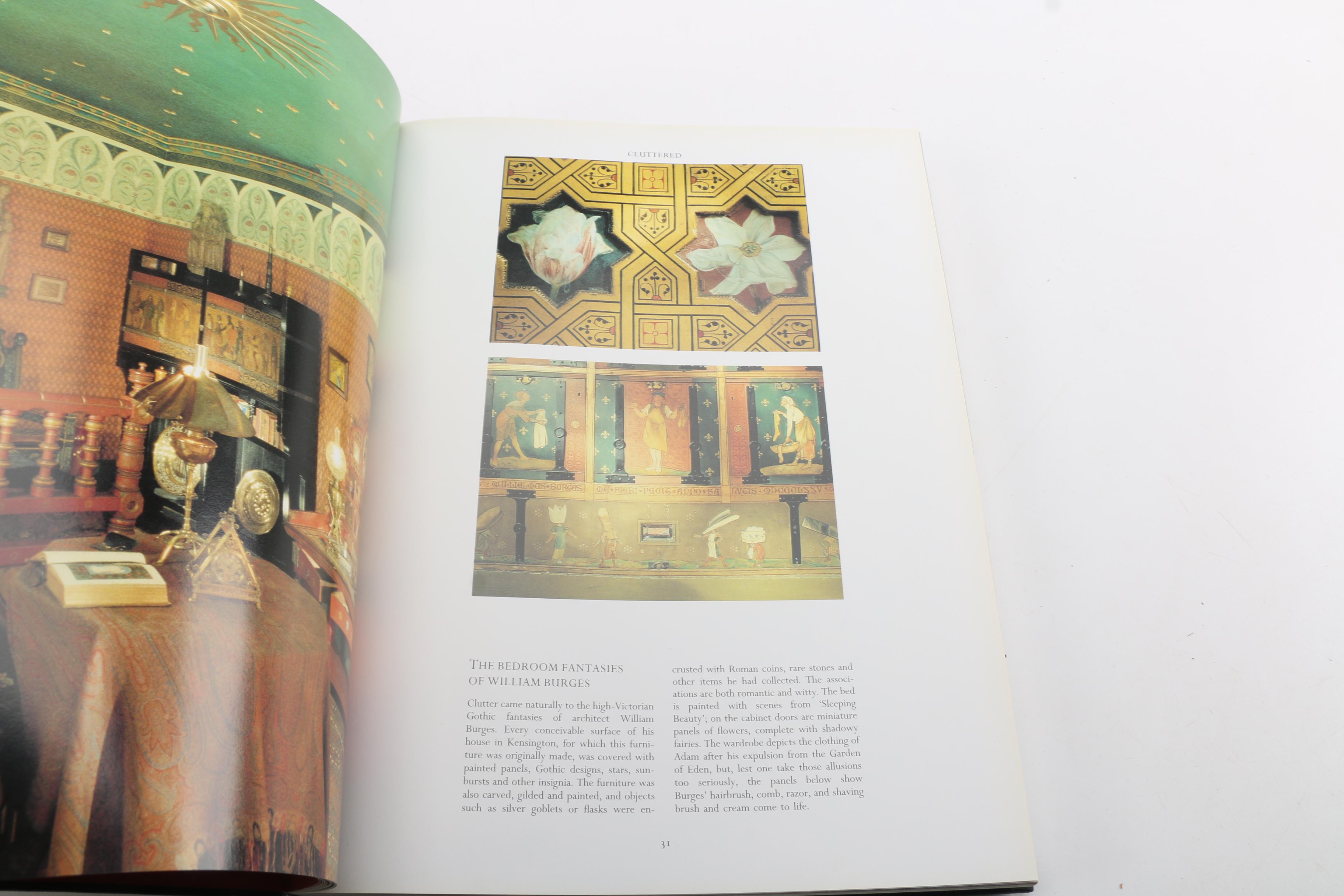 Assorted Books on Interiors, Fashion, and Antiques