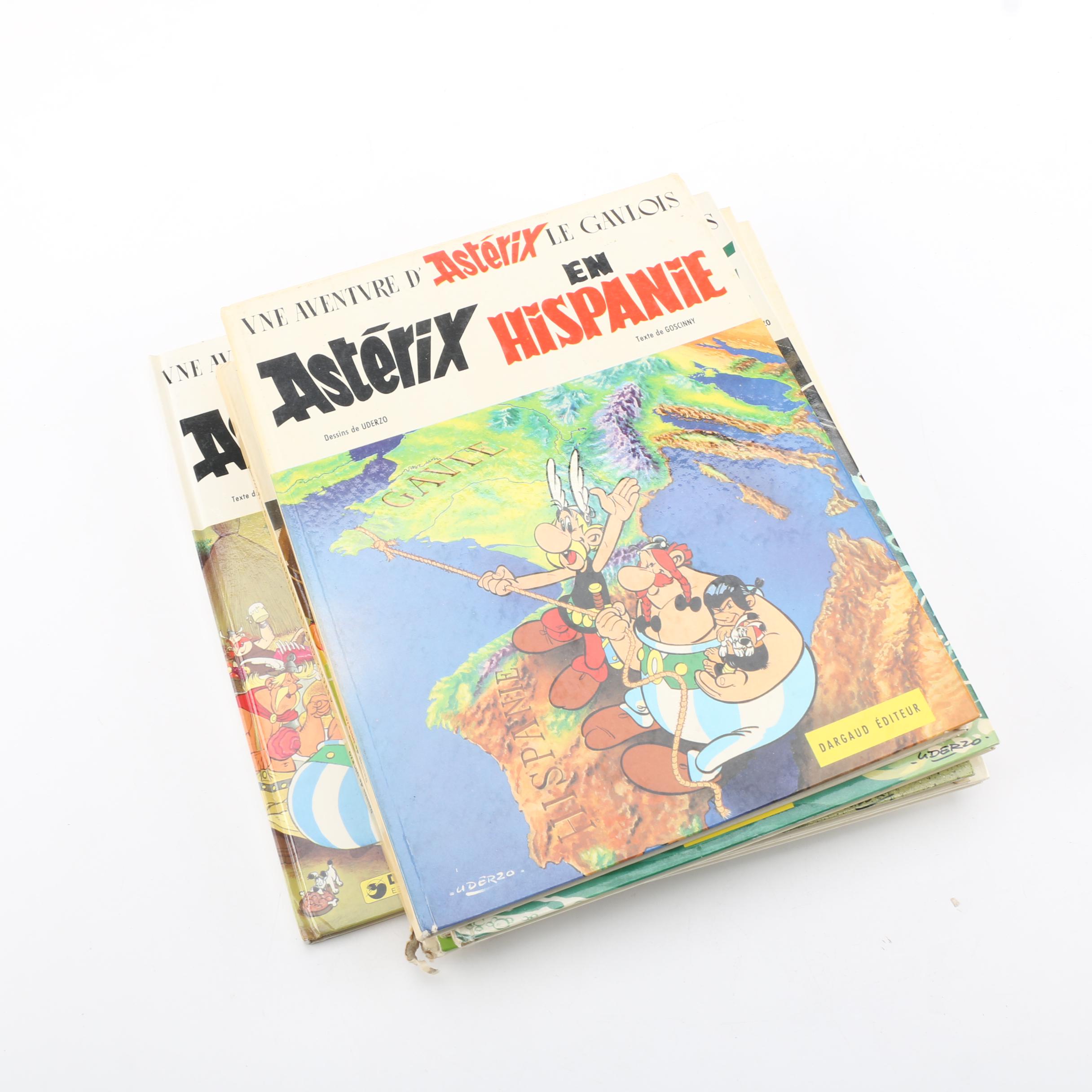 French-Language "Astérix" Comic Books