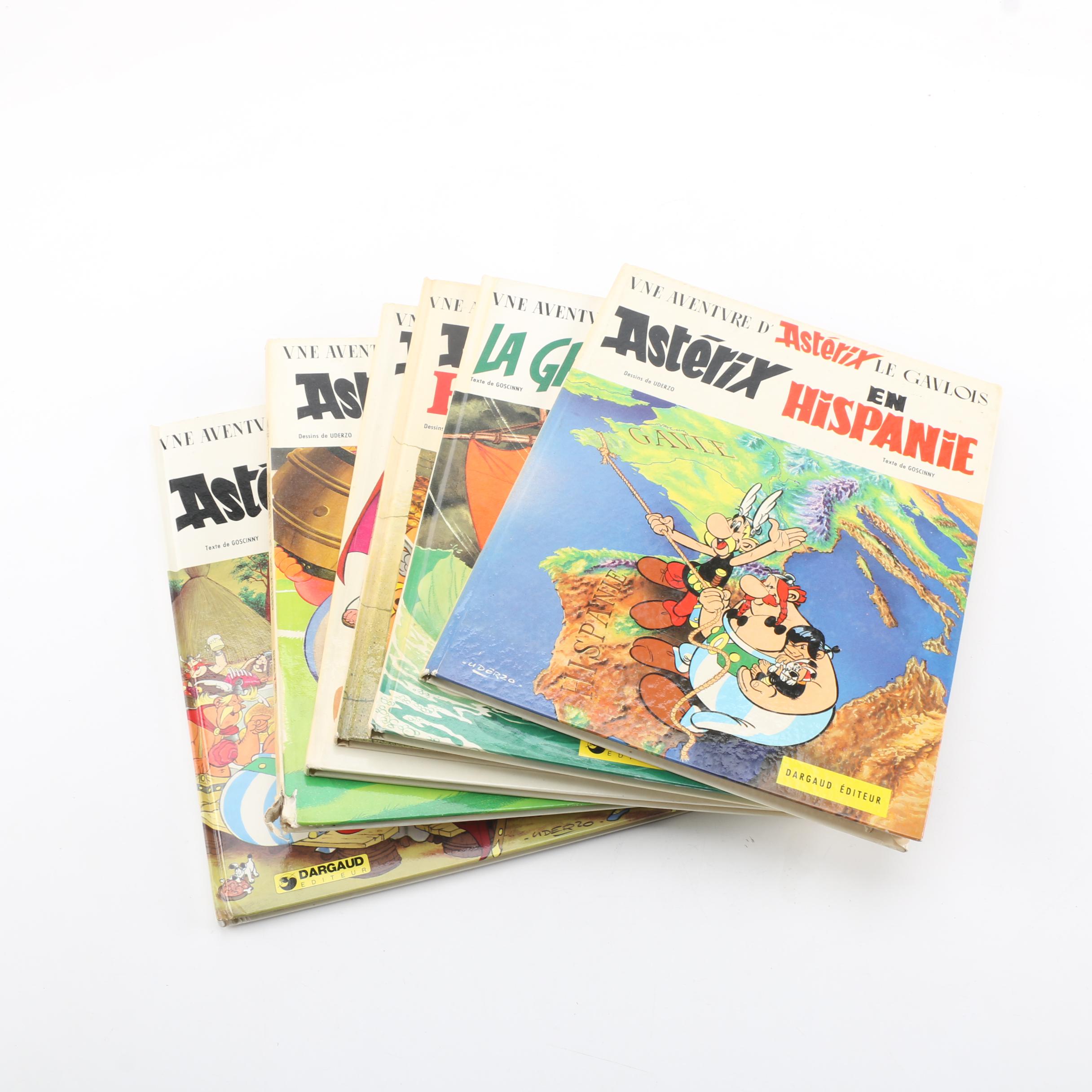 French-Language "Astérix" Comic Books