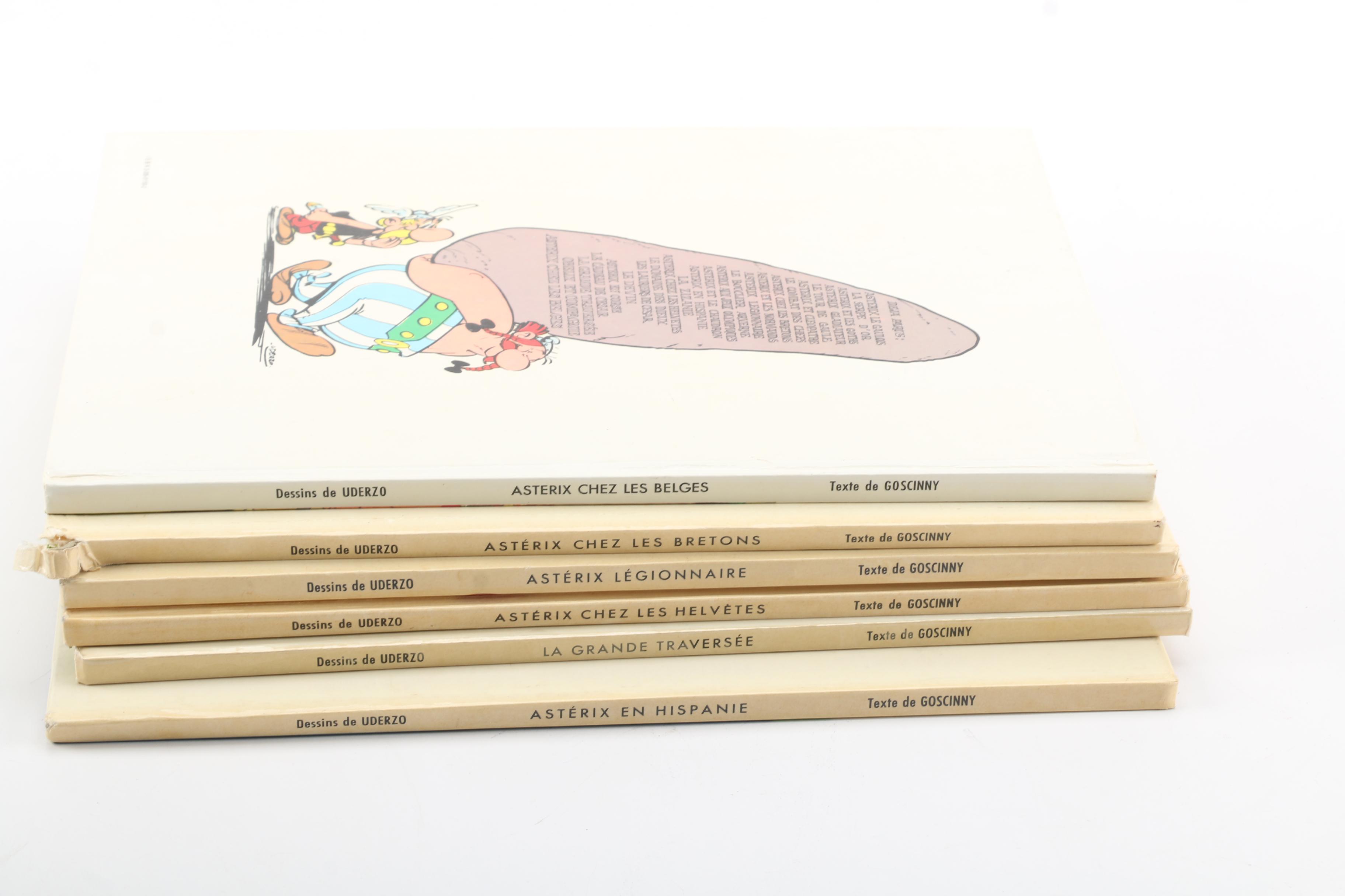French-Language "Astérix" Comic Books