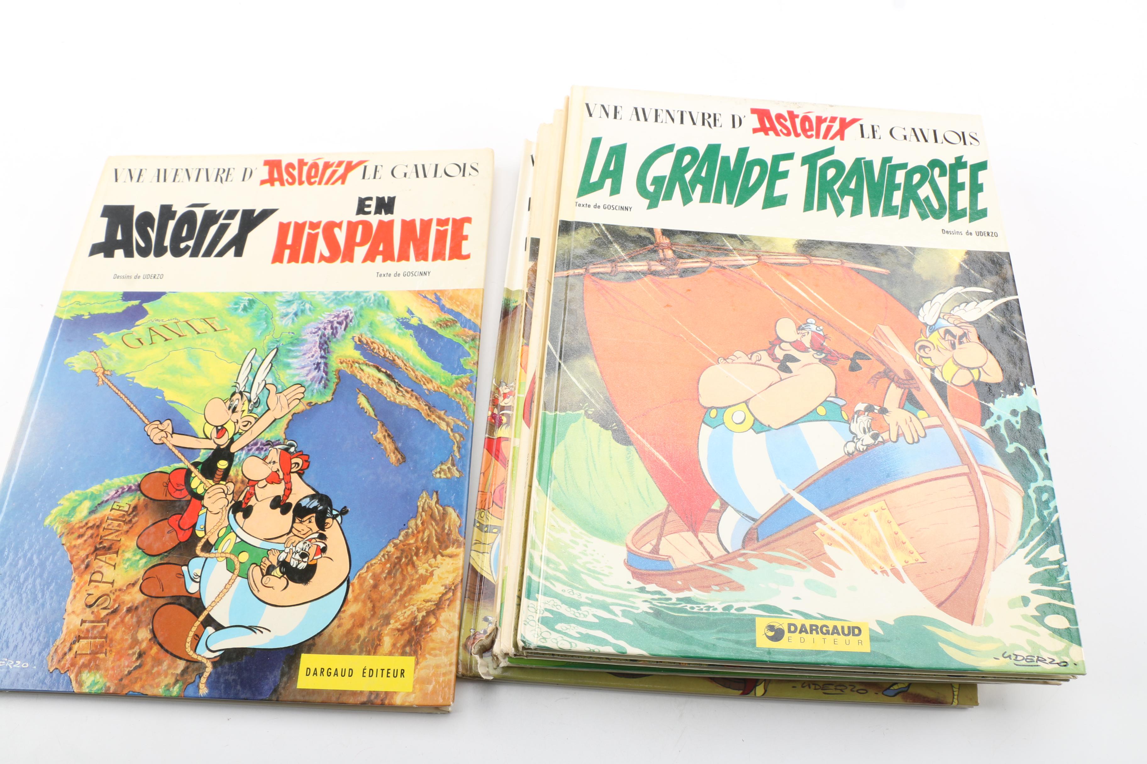 French-Language "Astérix" Comic Books