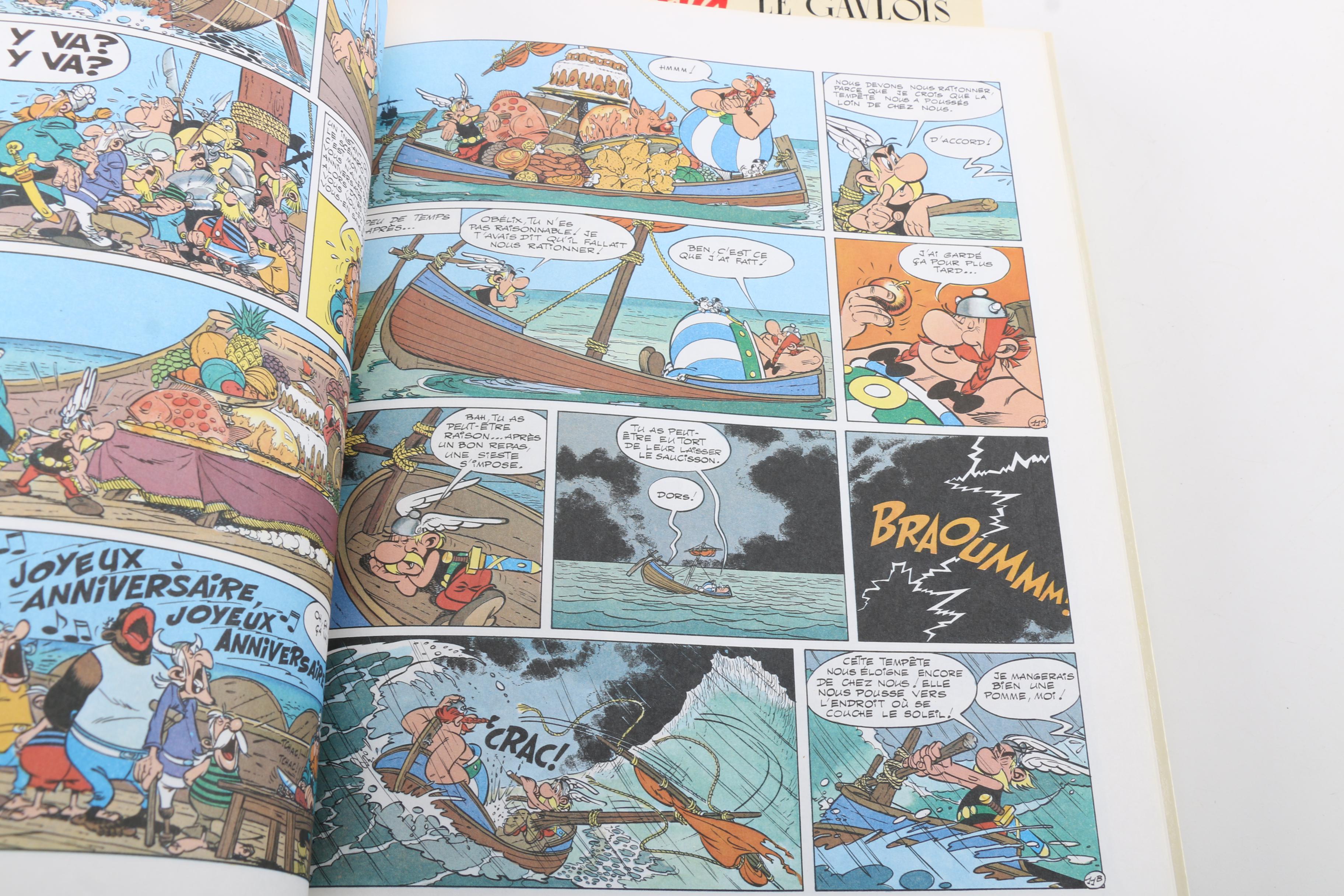 French-Language "Astérix" Comic Books