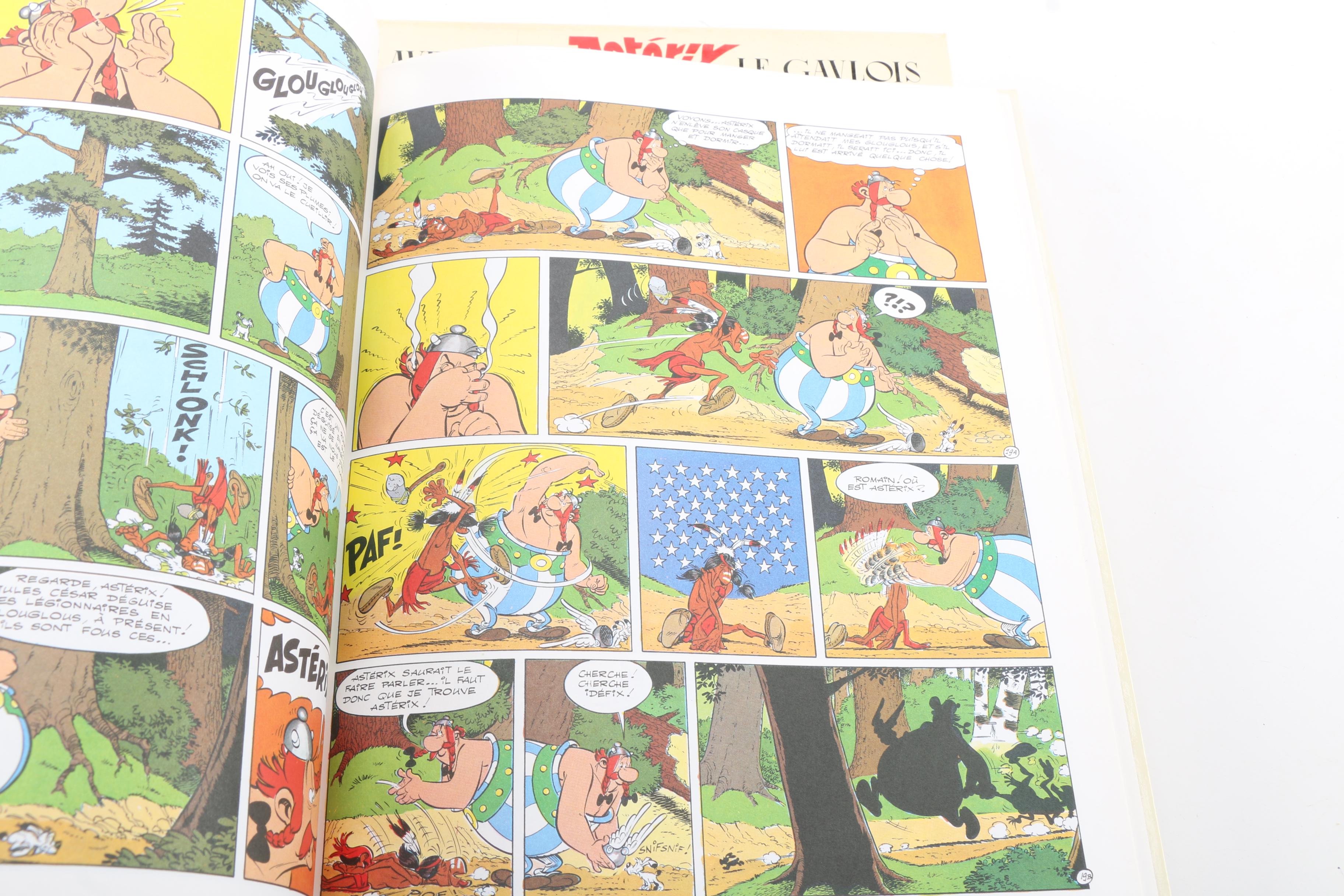 French-Language "Astérix" Comic Books