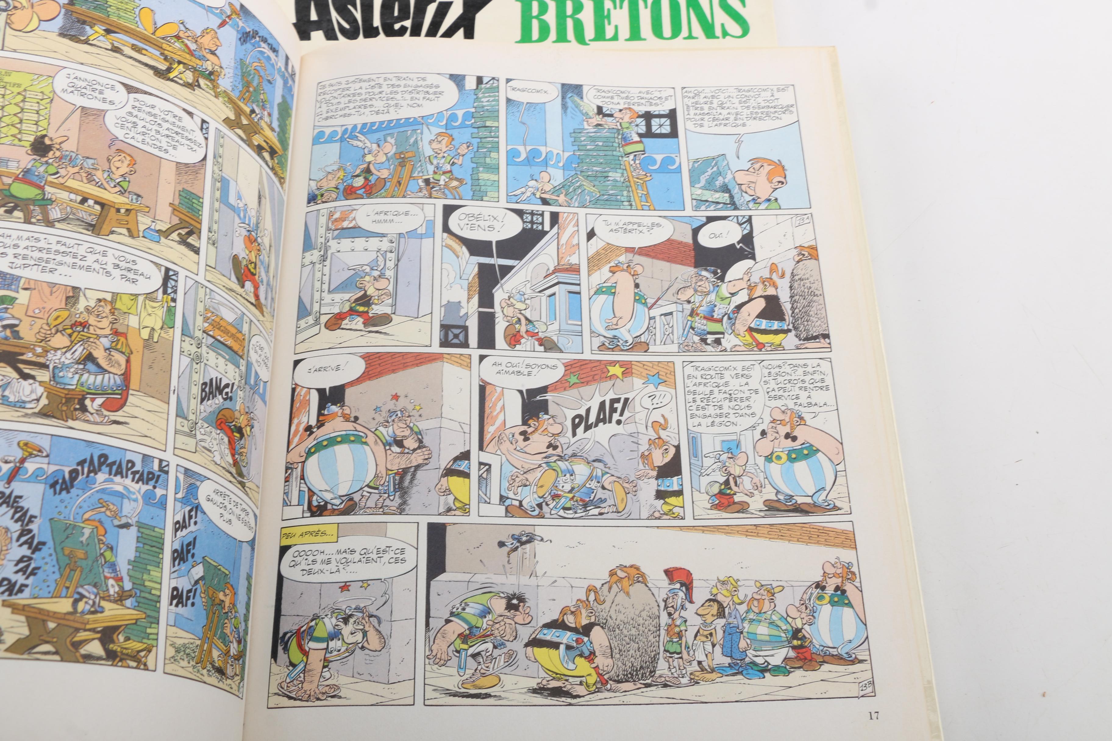 French-Language "Astérix" Comic Books