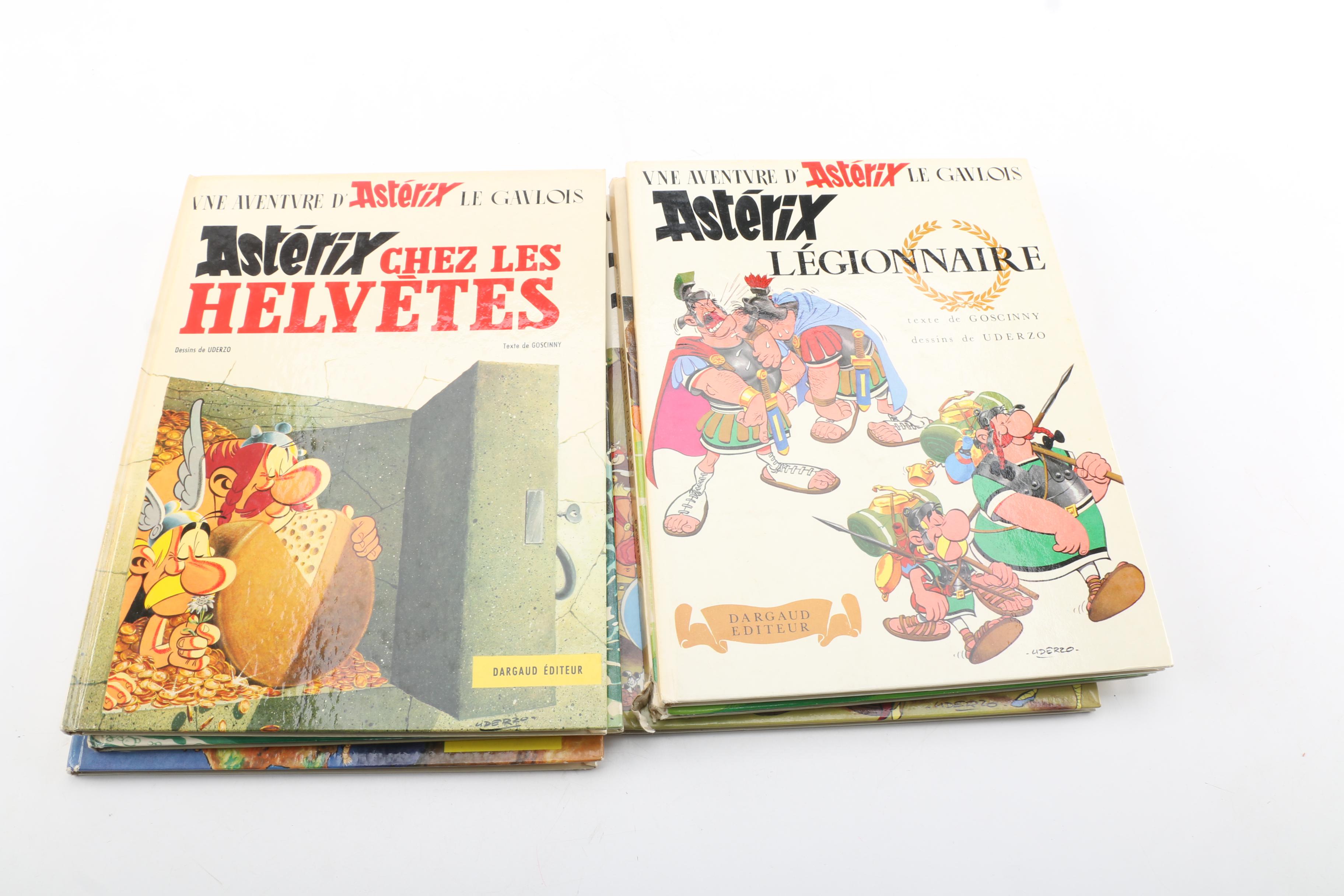 French-Language "Astérix" Comic Books
