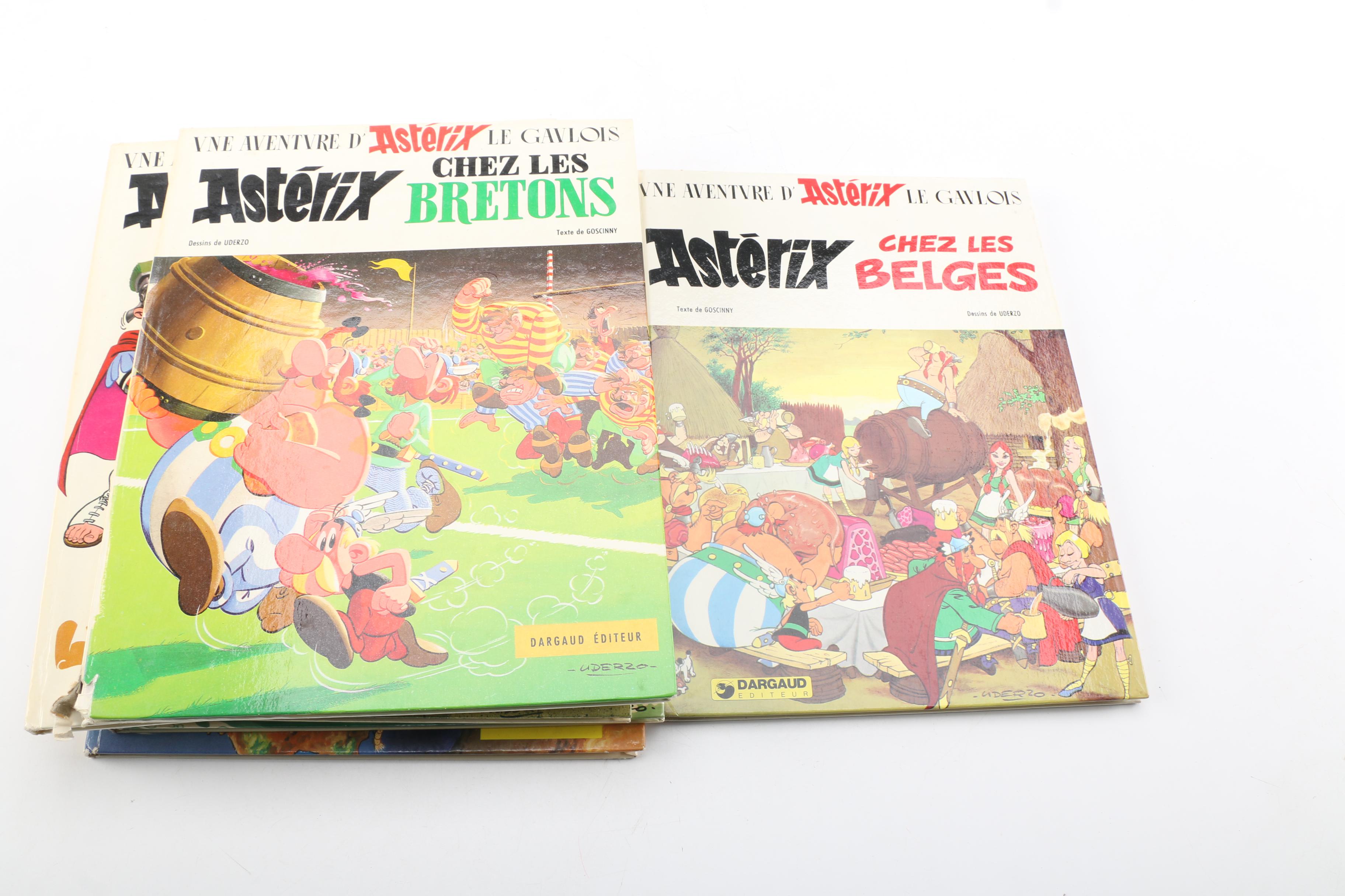 French-Language "Astérix" Comic Books