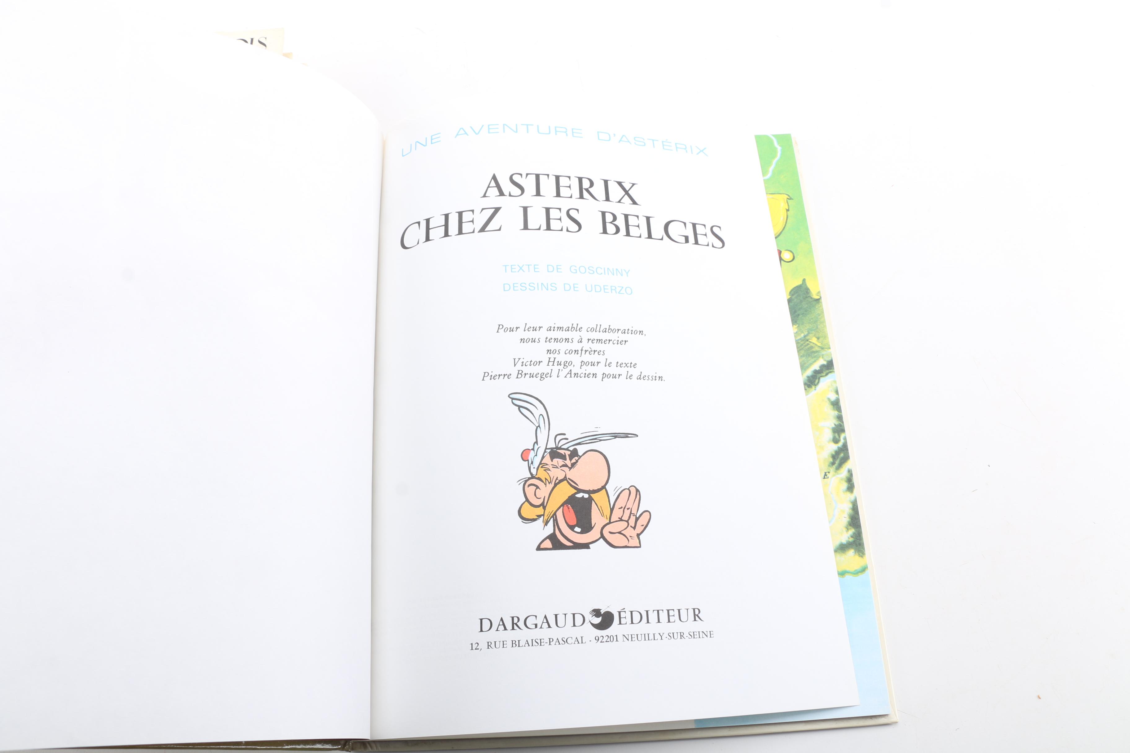 French-Language "Astérix" Comic Books