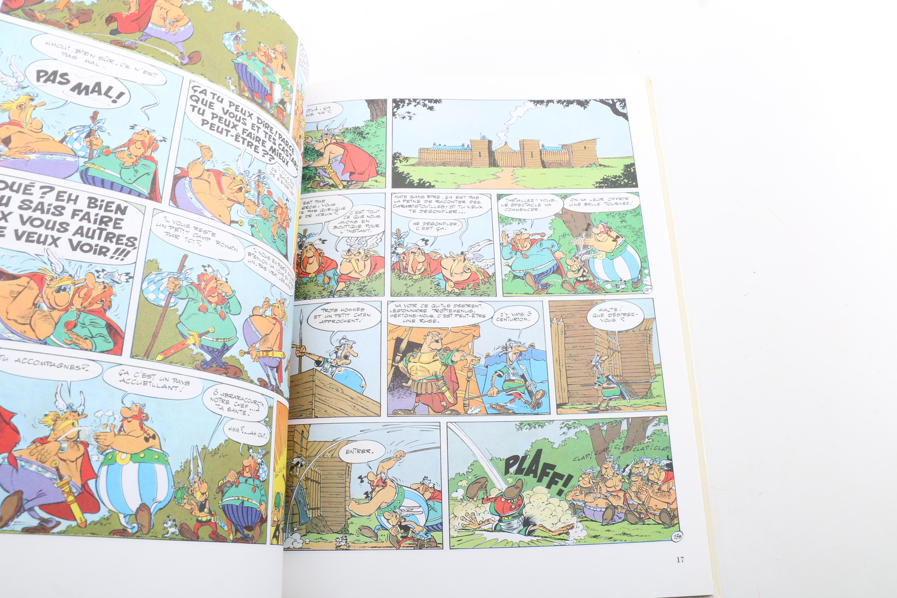 French-Language "Astérix" Comic Books