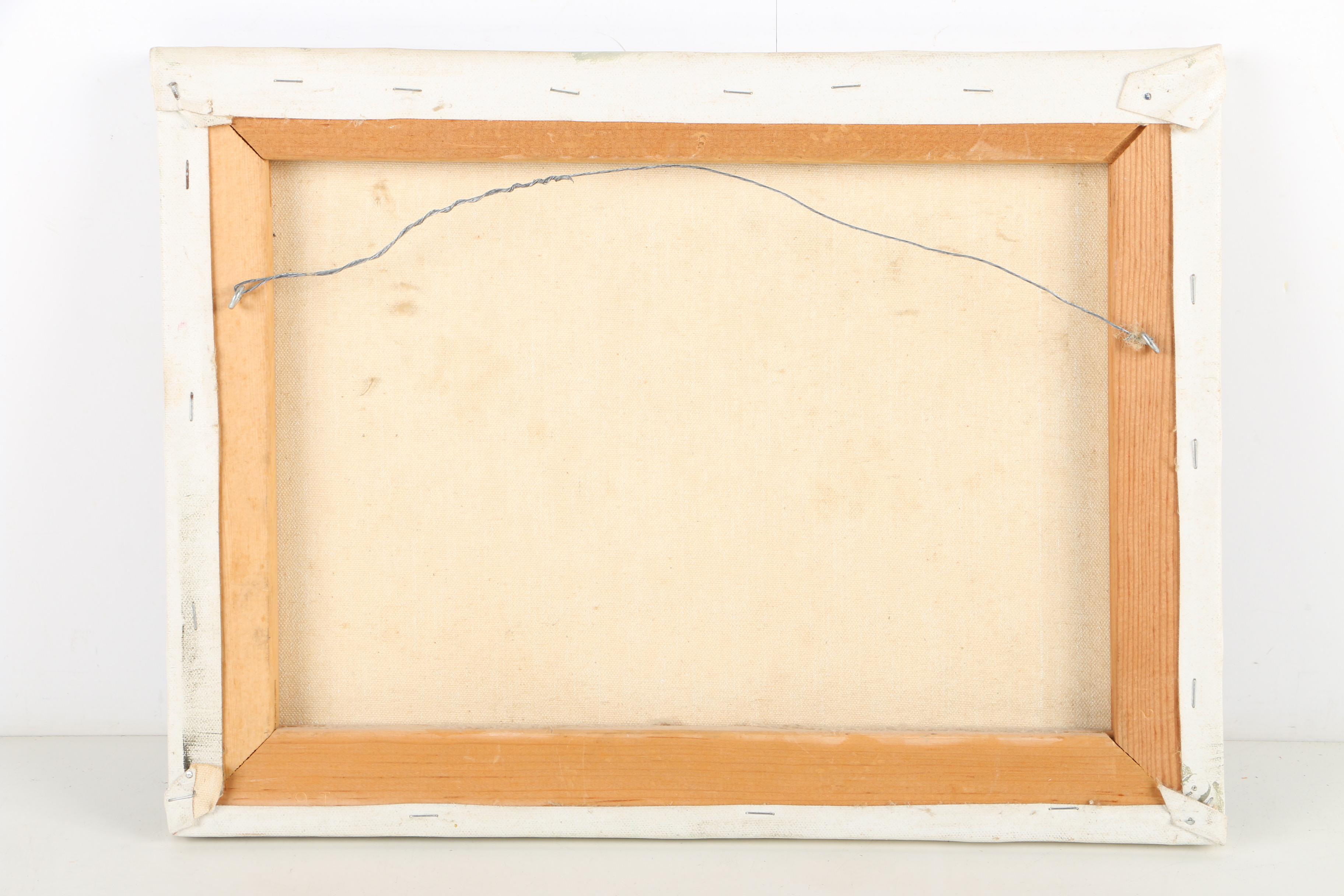 Two Signed Oil Paintings on Canvas of Floral Still Lifes