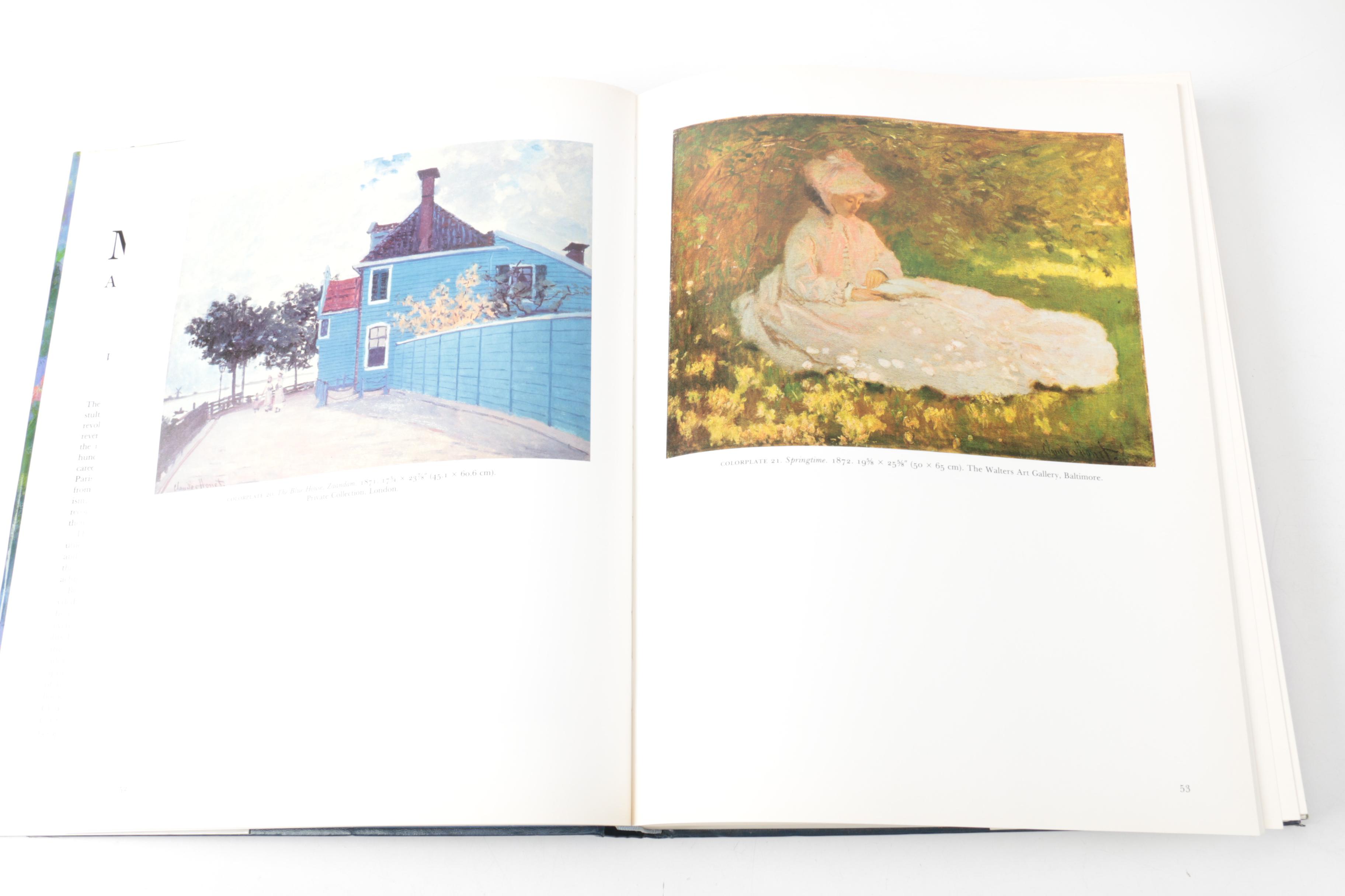 Art Books featuring Impressionist Paintings and Romanticism Genres