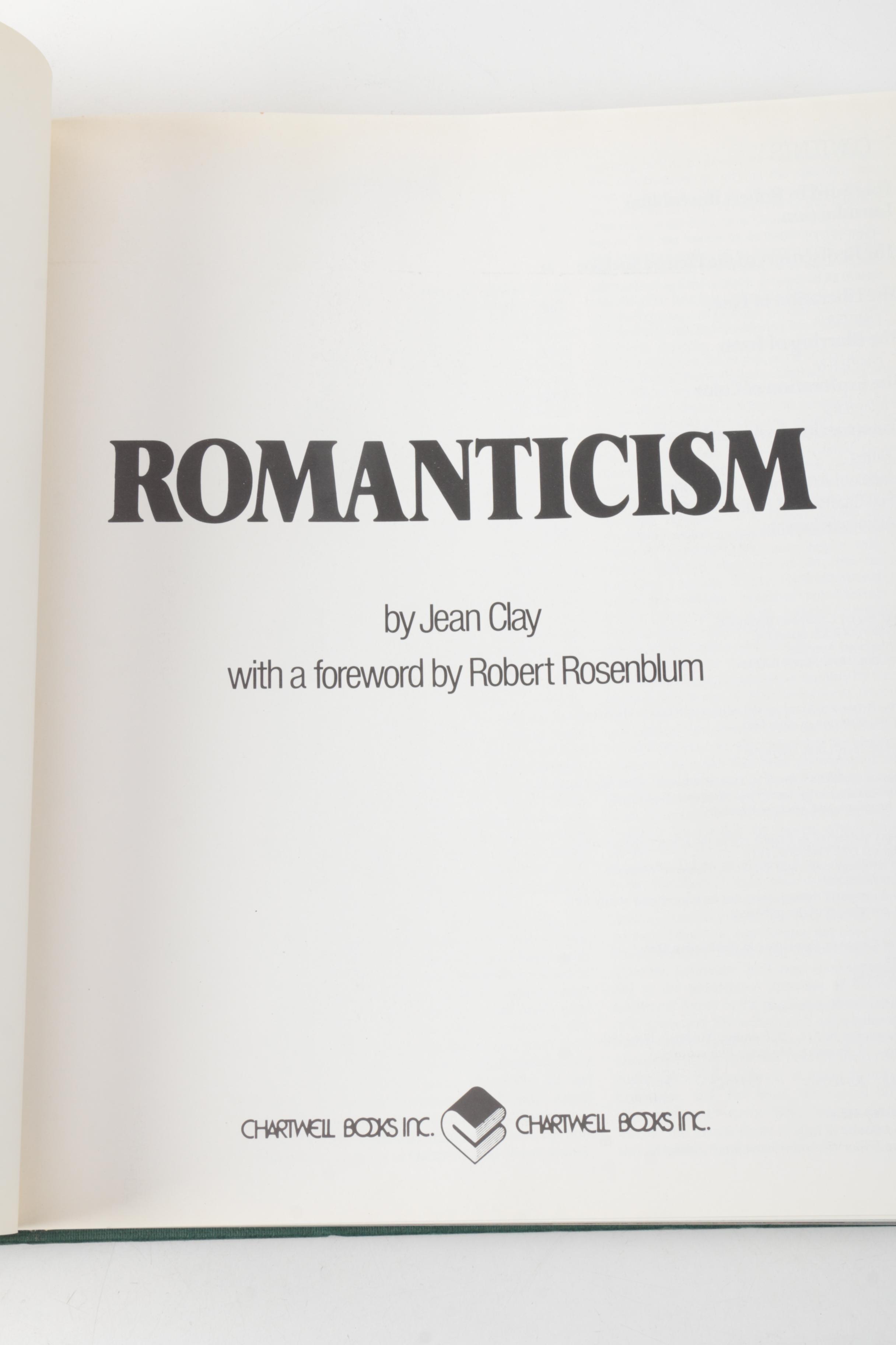 Art Books featuring Impressionist Paintings and Romanticism Genres