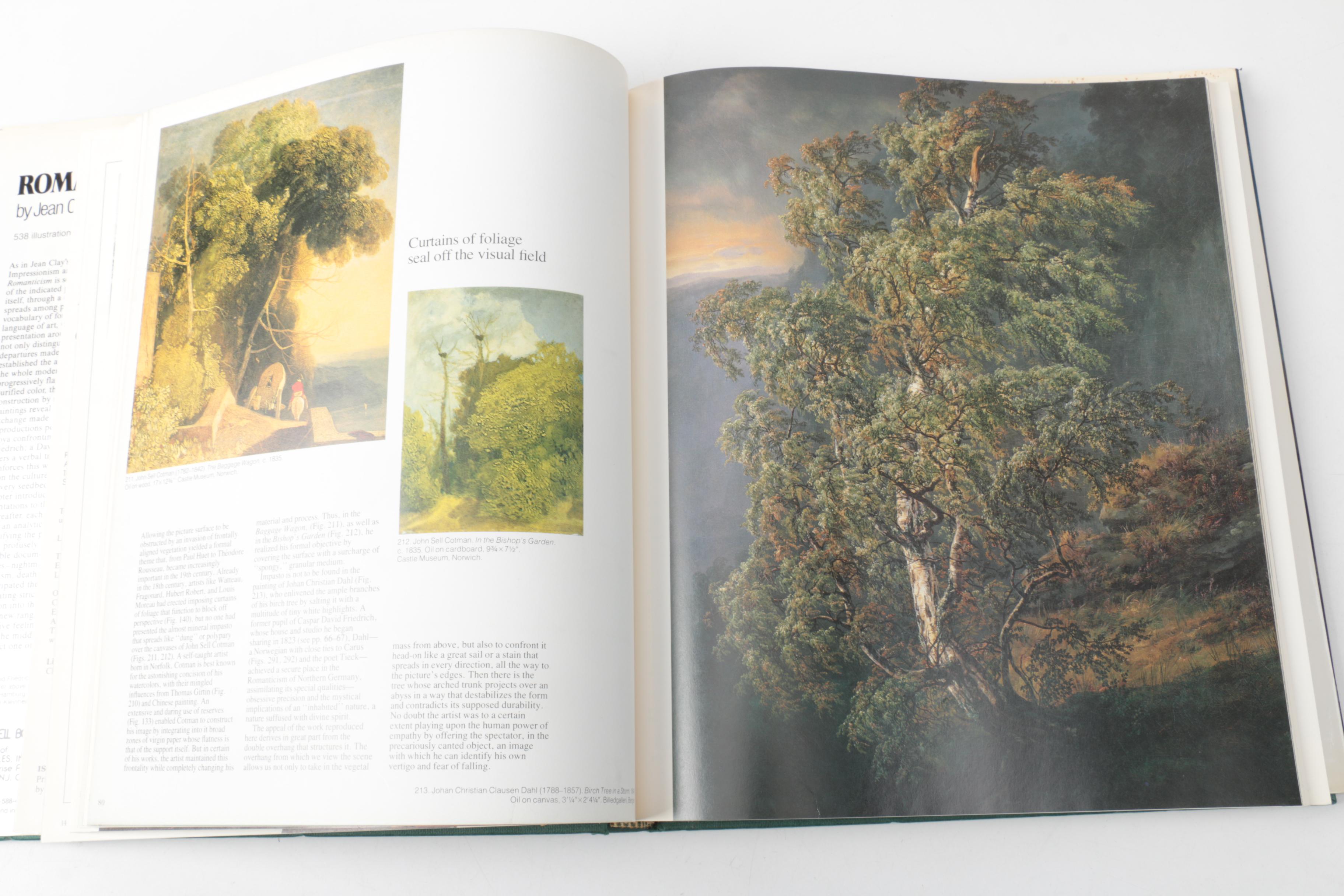 Art Books featuring Impressionist Paintings and Romanticism Genres