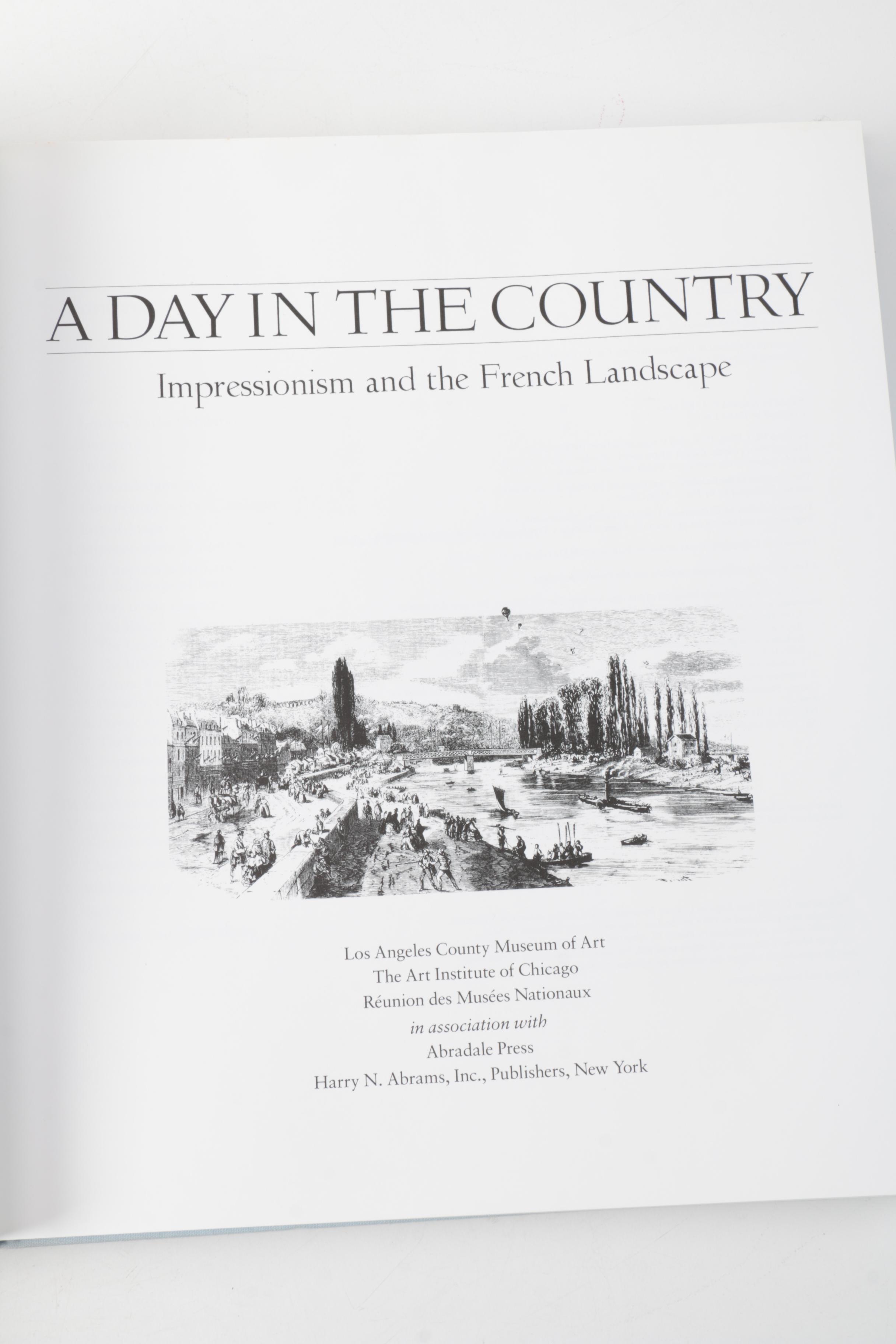 Art Books featuring Impressionist Paintings and Romanticism Genres