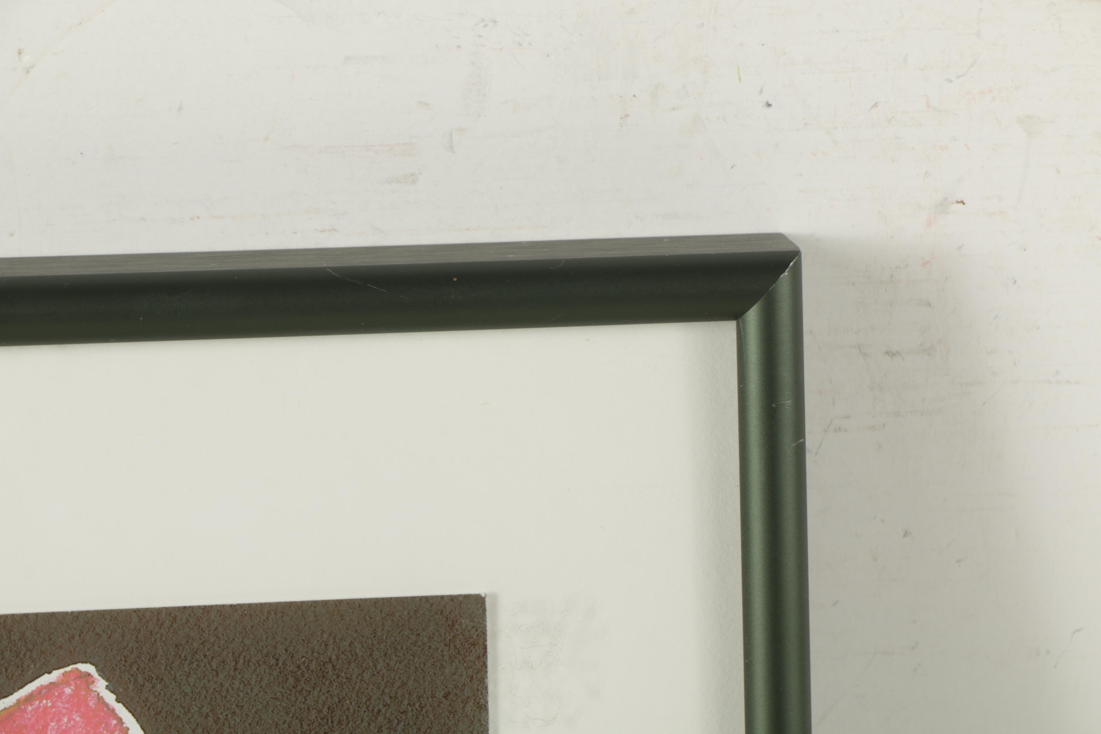 Giclee on Paper After Donora Dingman "Red Tulips"